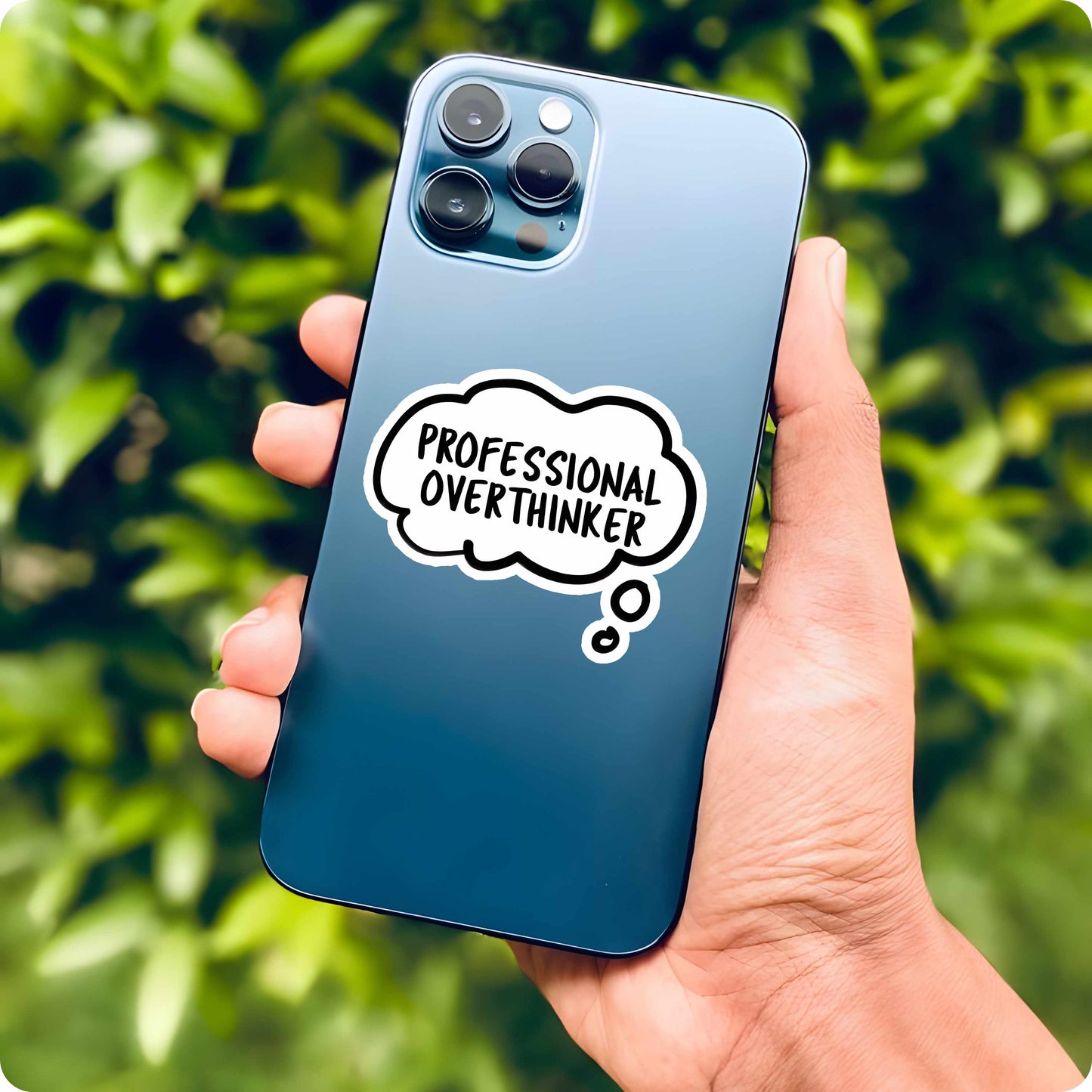 Professional Overthinker Funny Sticker