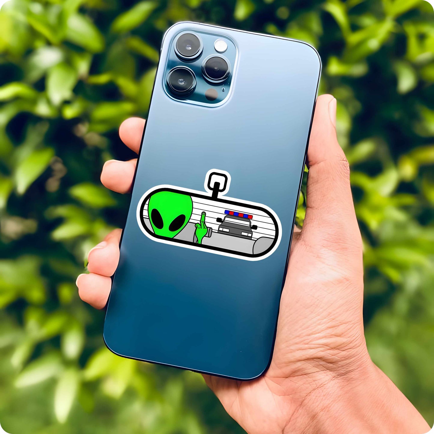Aline Thug Sticker - Cop Chase