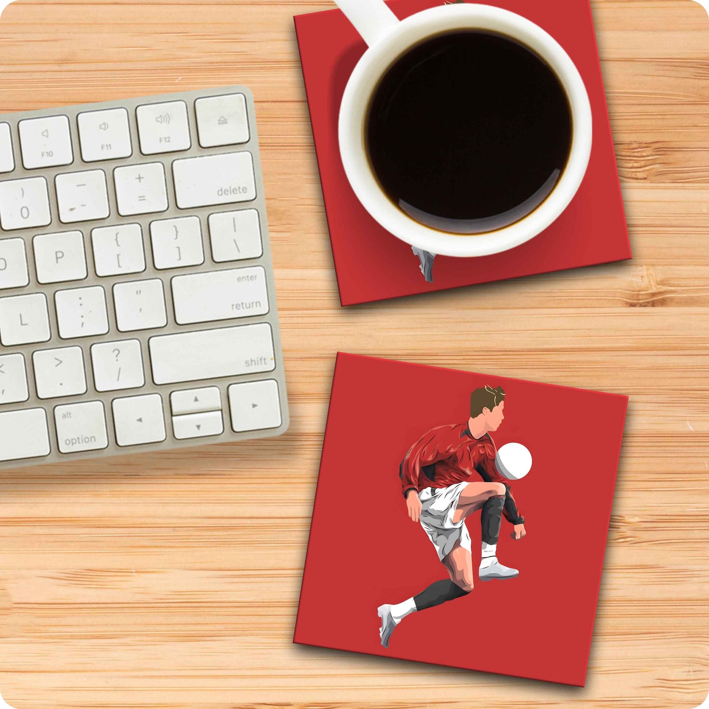 Cristiano Ronaldo Coaster - Football GOAT Art Edition