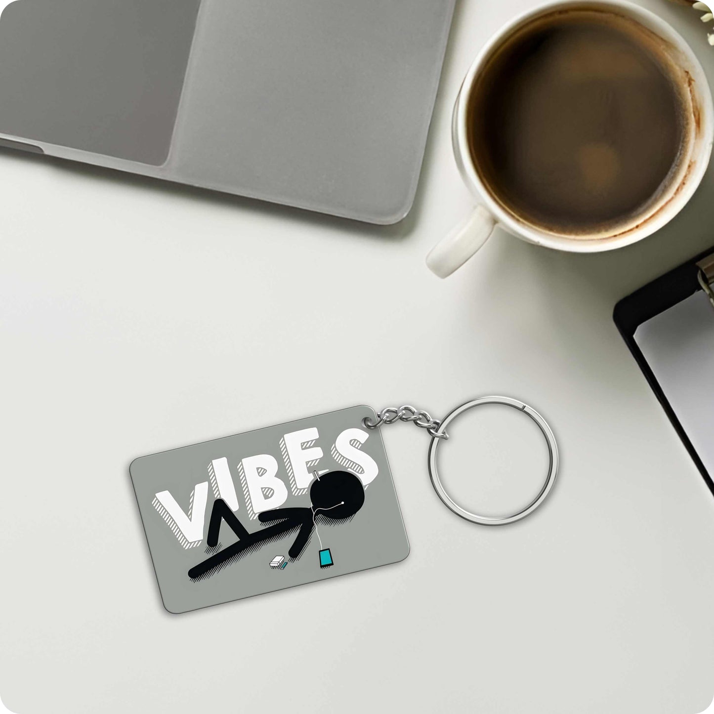 Vibes Keychain – Chill & Music