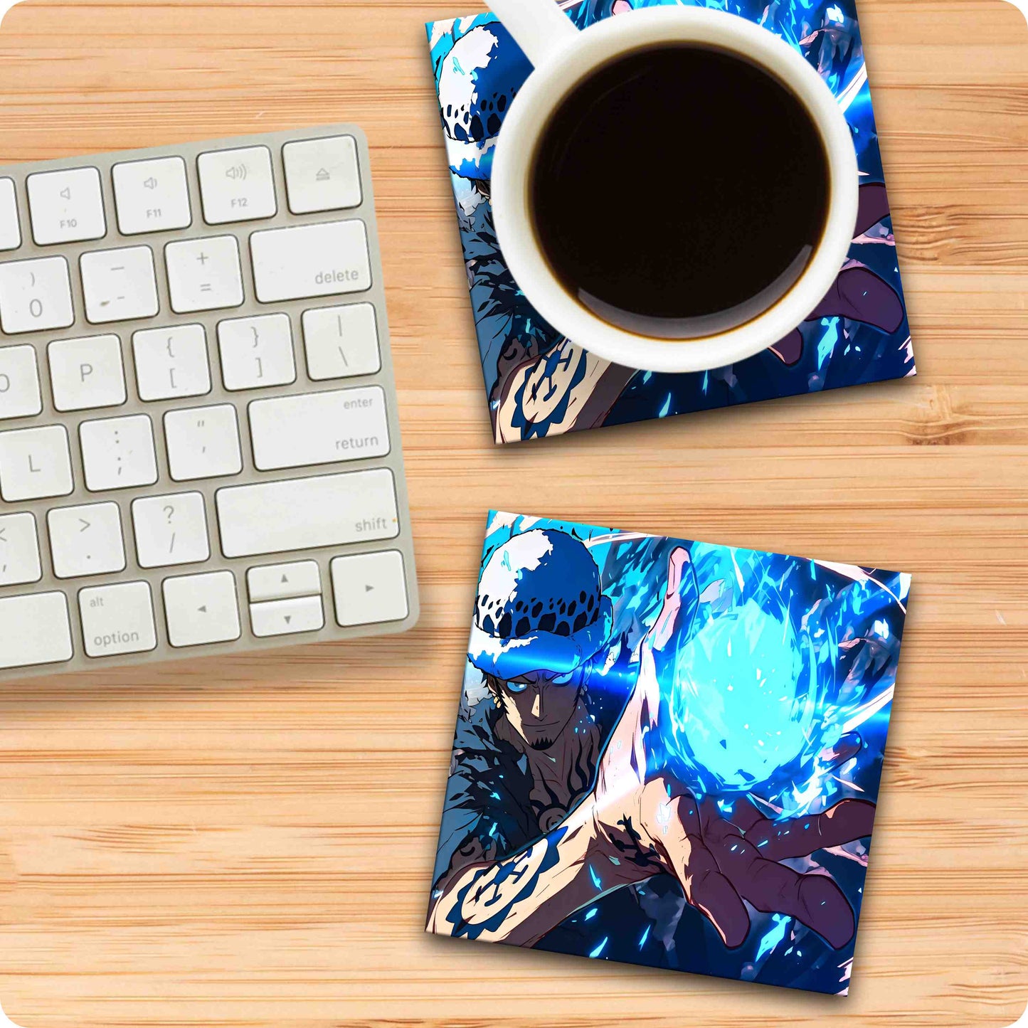 One Piece Trafalgar Law Coaster – Ope-Ope Power