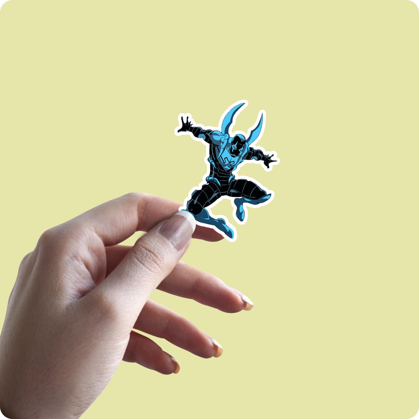 Blue Beetle Sticker – DC Superhero