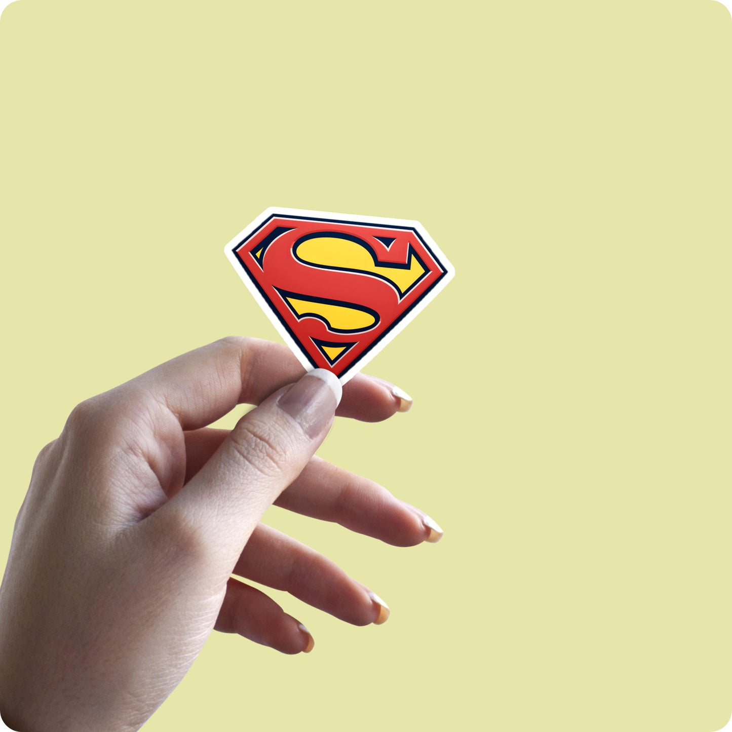 Superman Emblem Sticker – DC Superhero