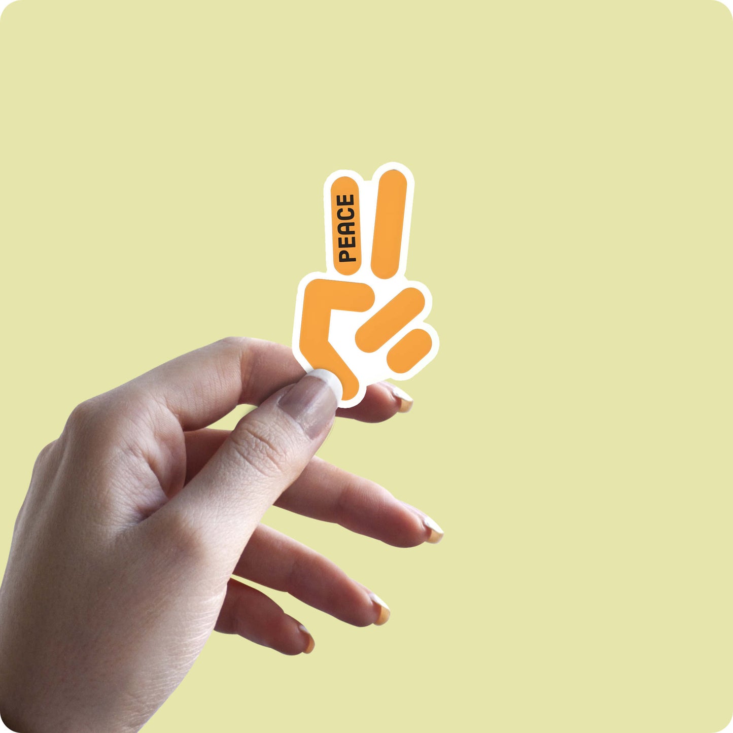 Peace Sign Sticker