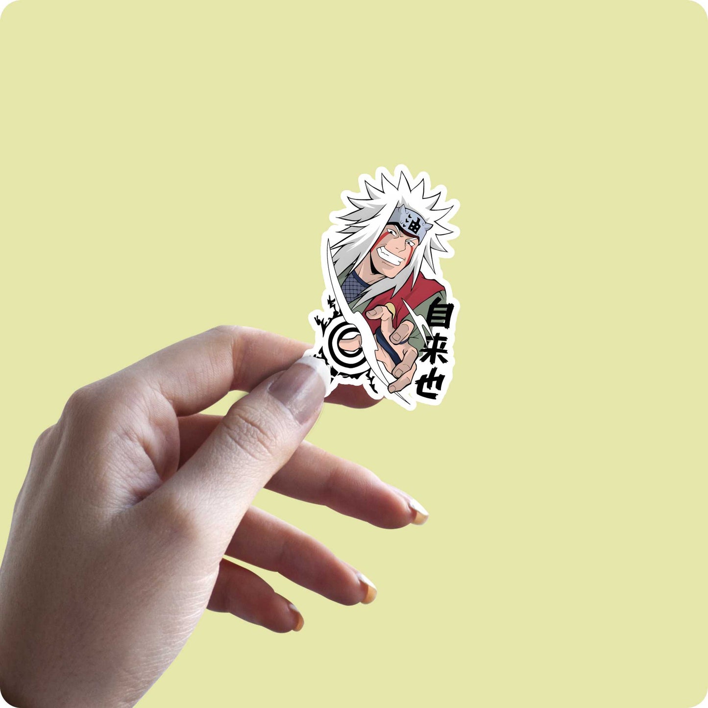 Jiraiya Sensei Sticker - Naruto Anime