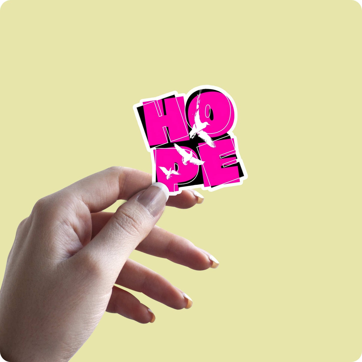 Inspiration Sticker – Hope is a Superpower
