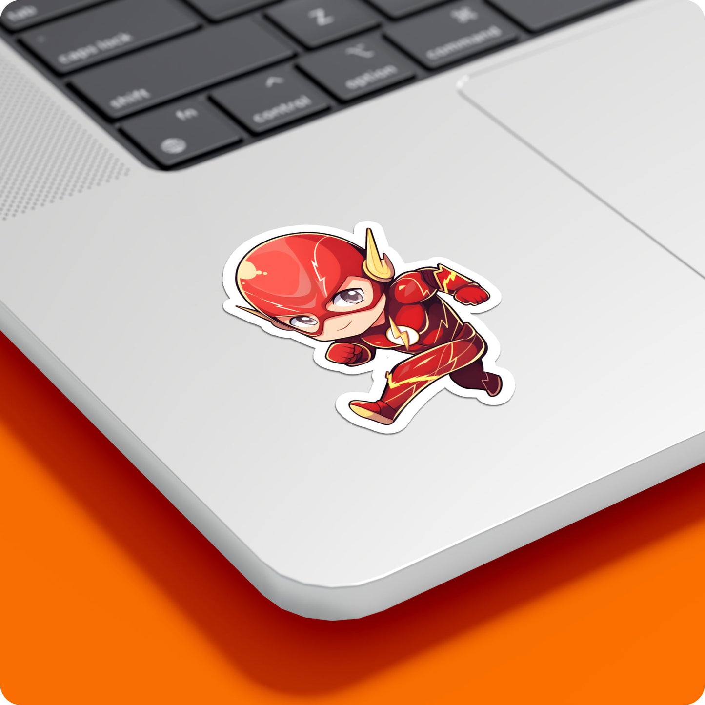 Flash Chibi Sticker – DC Superhero