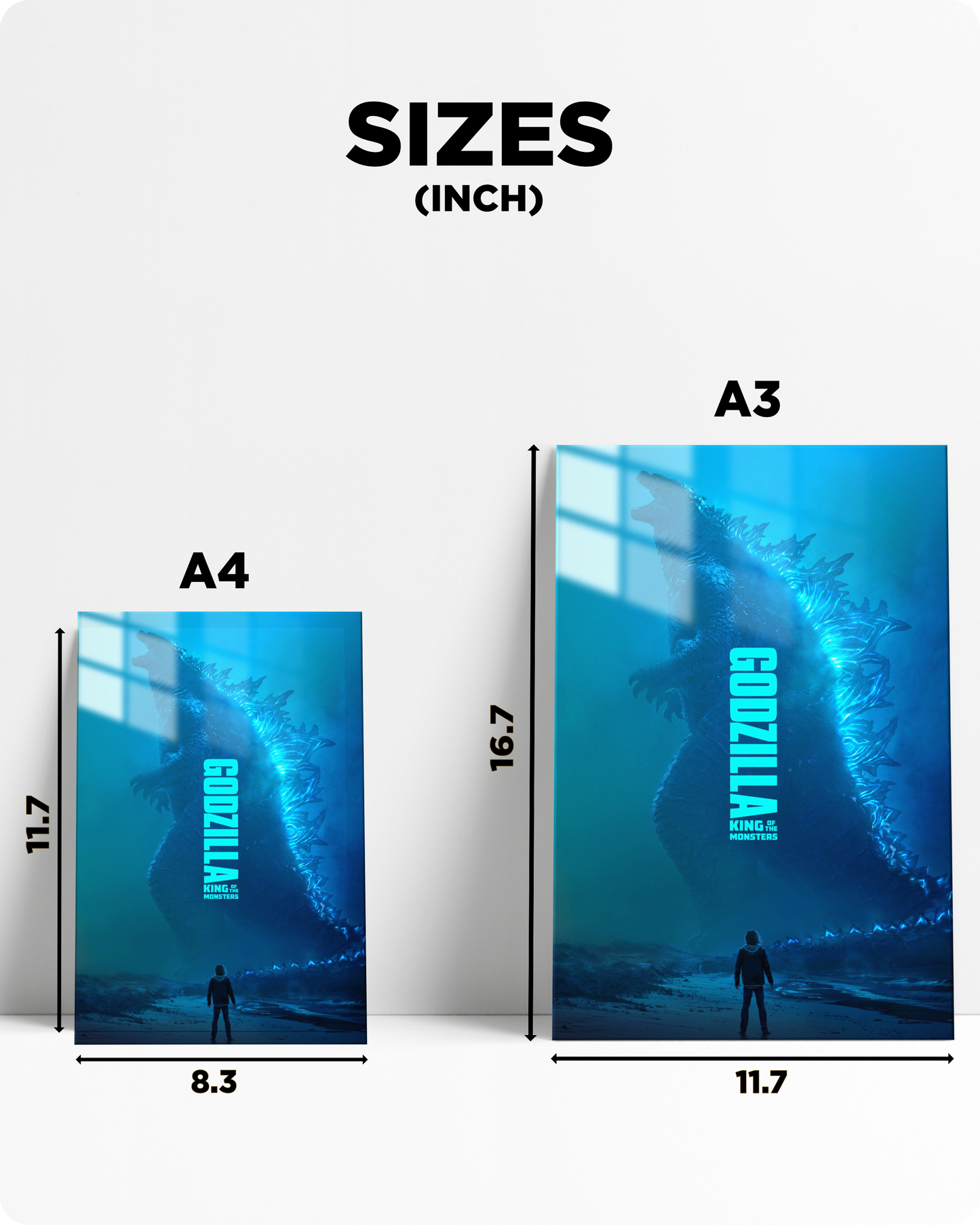 Godzilla King of Monsters Metal Posters