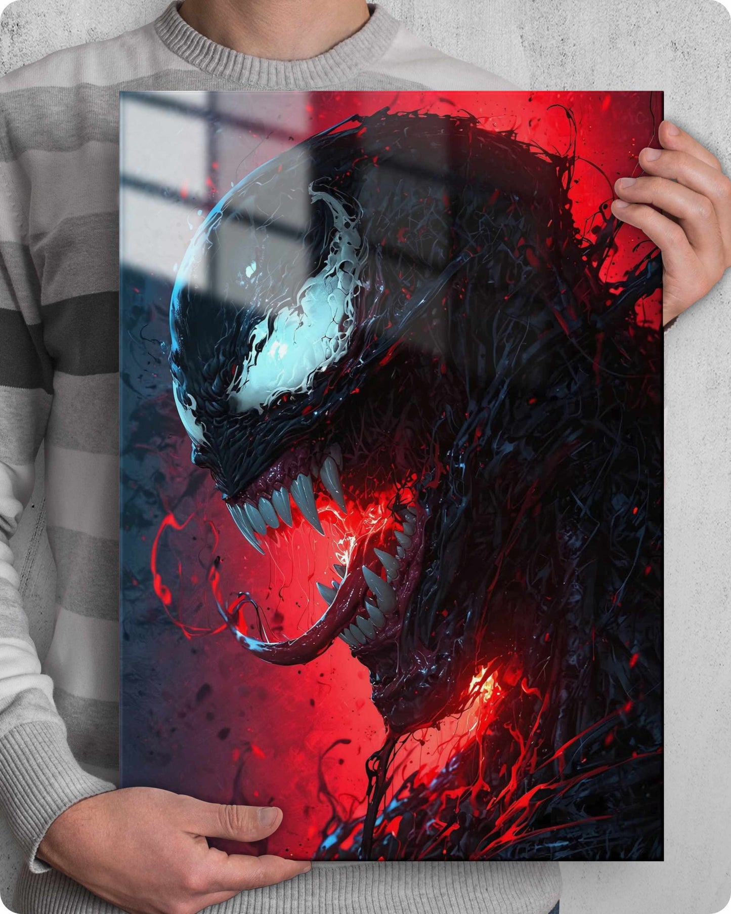Venom Metal Poster - Marvel Universe