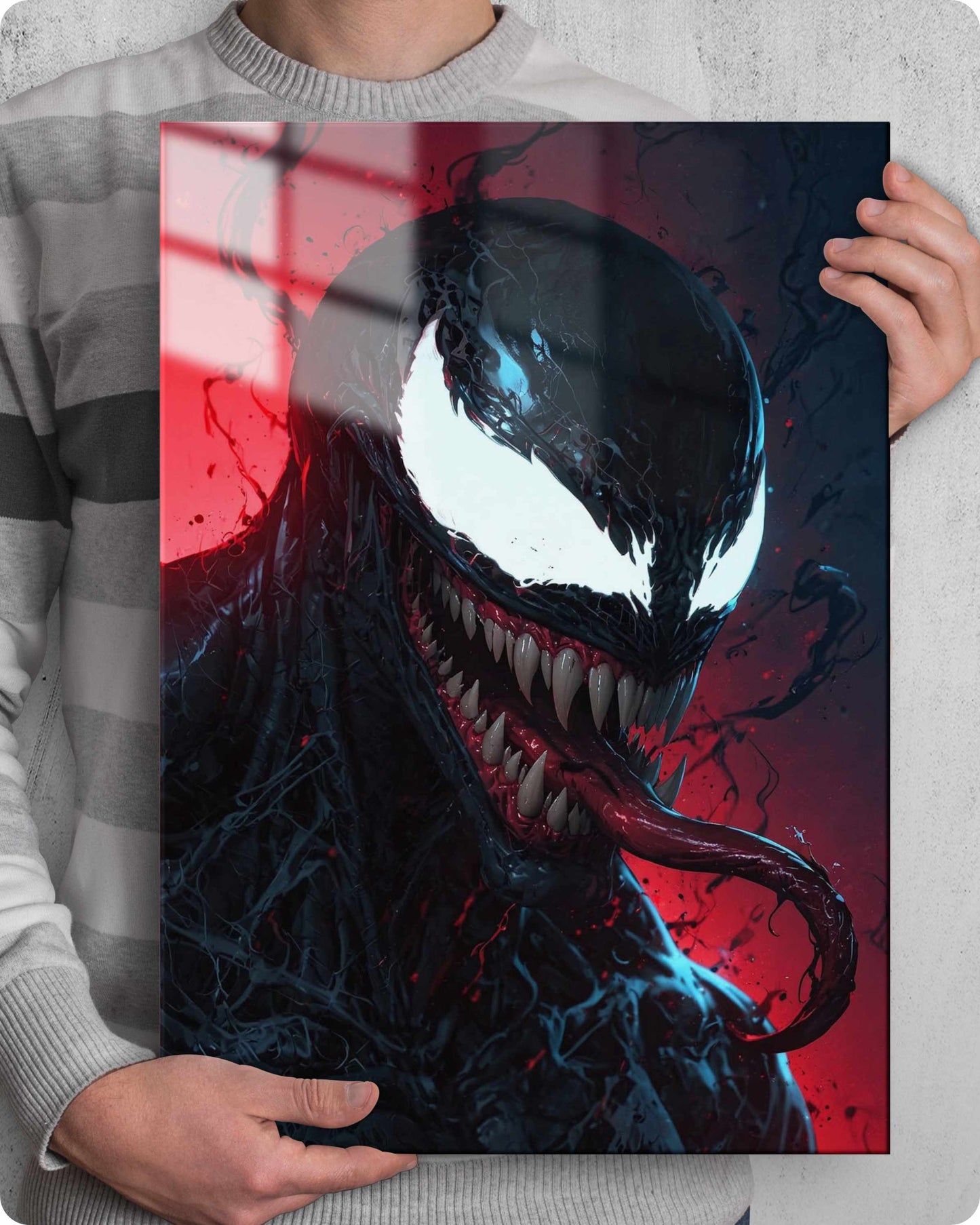 Venom Metal Poster - Marvel Universe