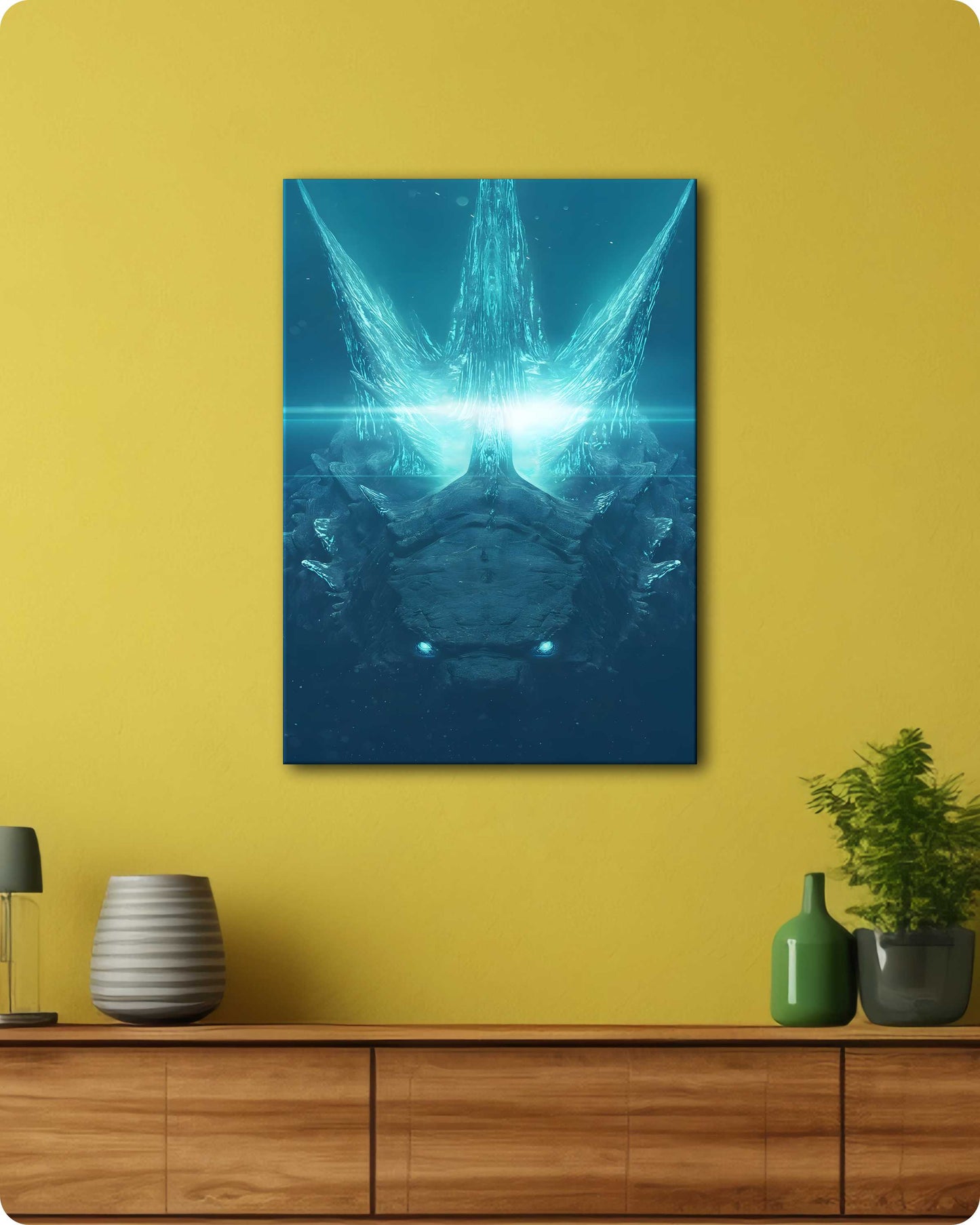 Godzilla Metal Poster – King of the Monsters
