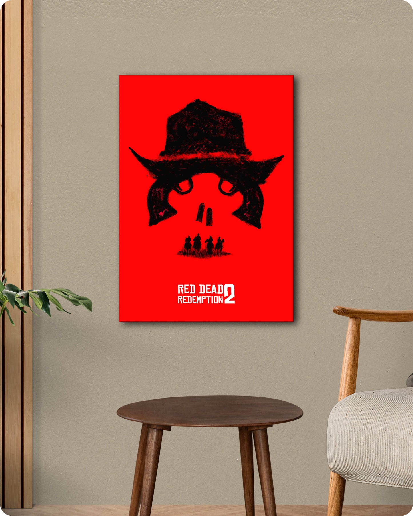 Red Dead Redemption 2 Game Metal Poster