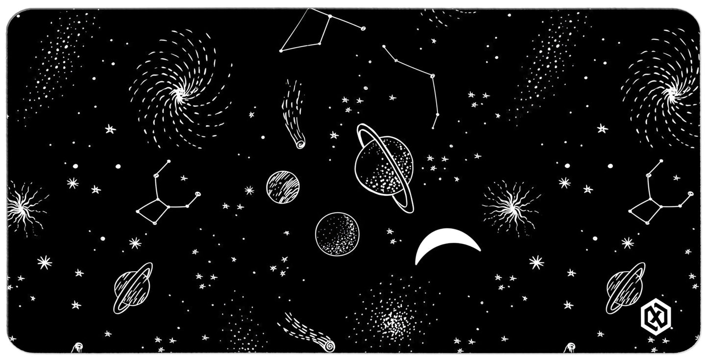 Space Deskmat – Outer Space Planets & Stars Cosmic