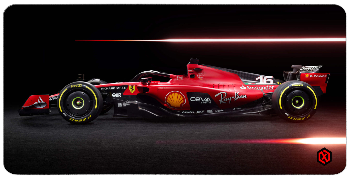 Formula 1 Ferrari Deskmat – F1 Motorsport Racing