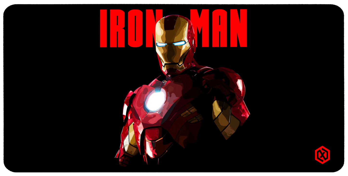 Iron Man Deskmat – Marvel Superhero Art Edition