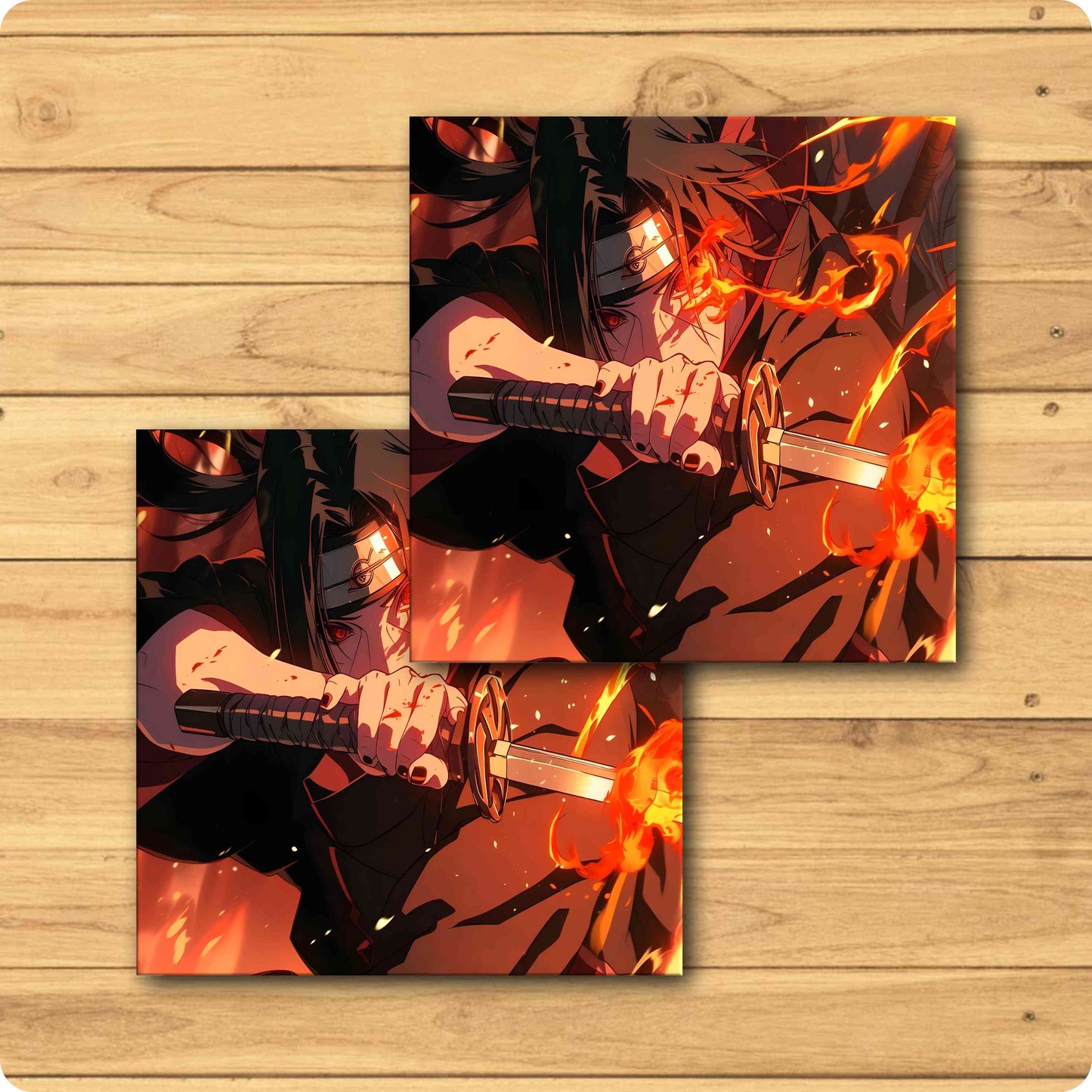 Itachi Uchiha Coaster - Akatsuki Naruto Anime