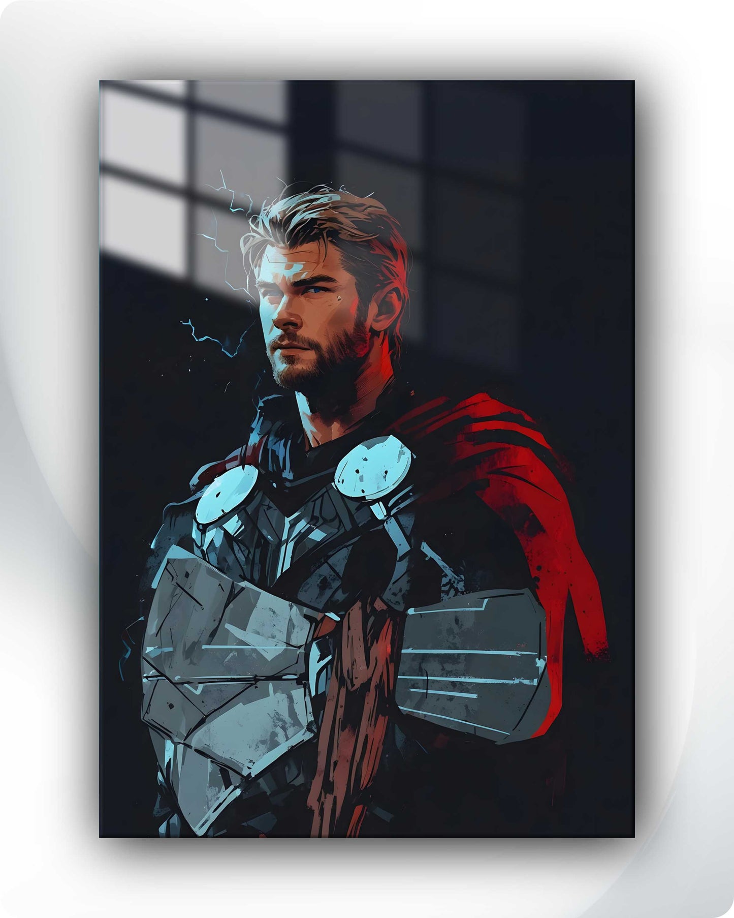 Thor Stormbreaker Metal Poster – Marvel Superhero