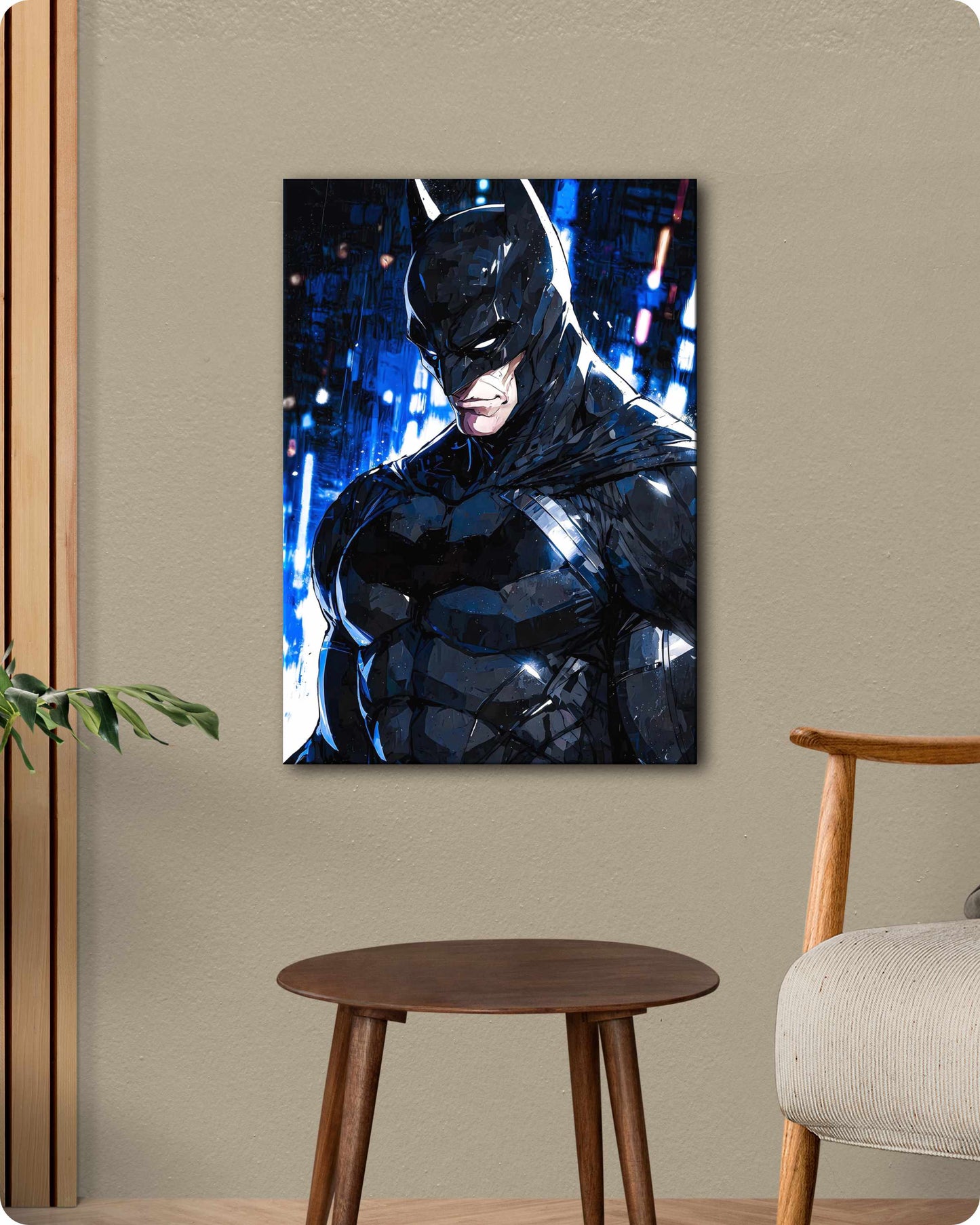 Batman Metal Poster - Art Edition Dc Superhero