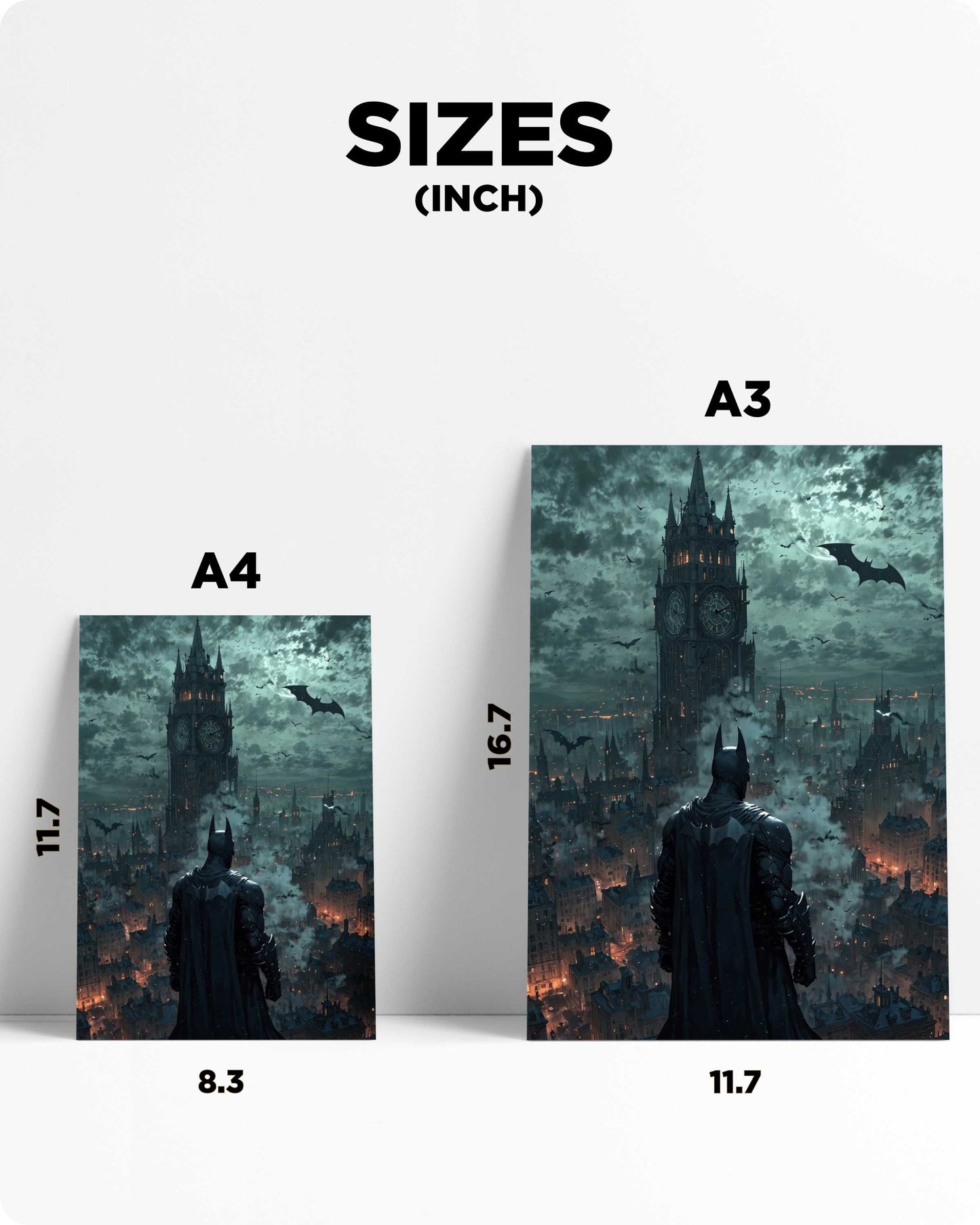 Batman Metal Poster – Gotham City Protector DC Superhero