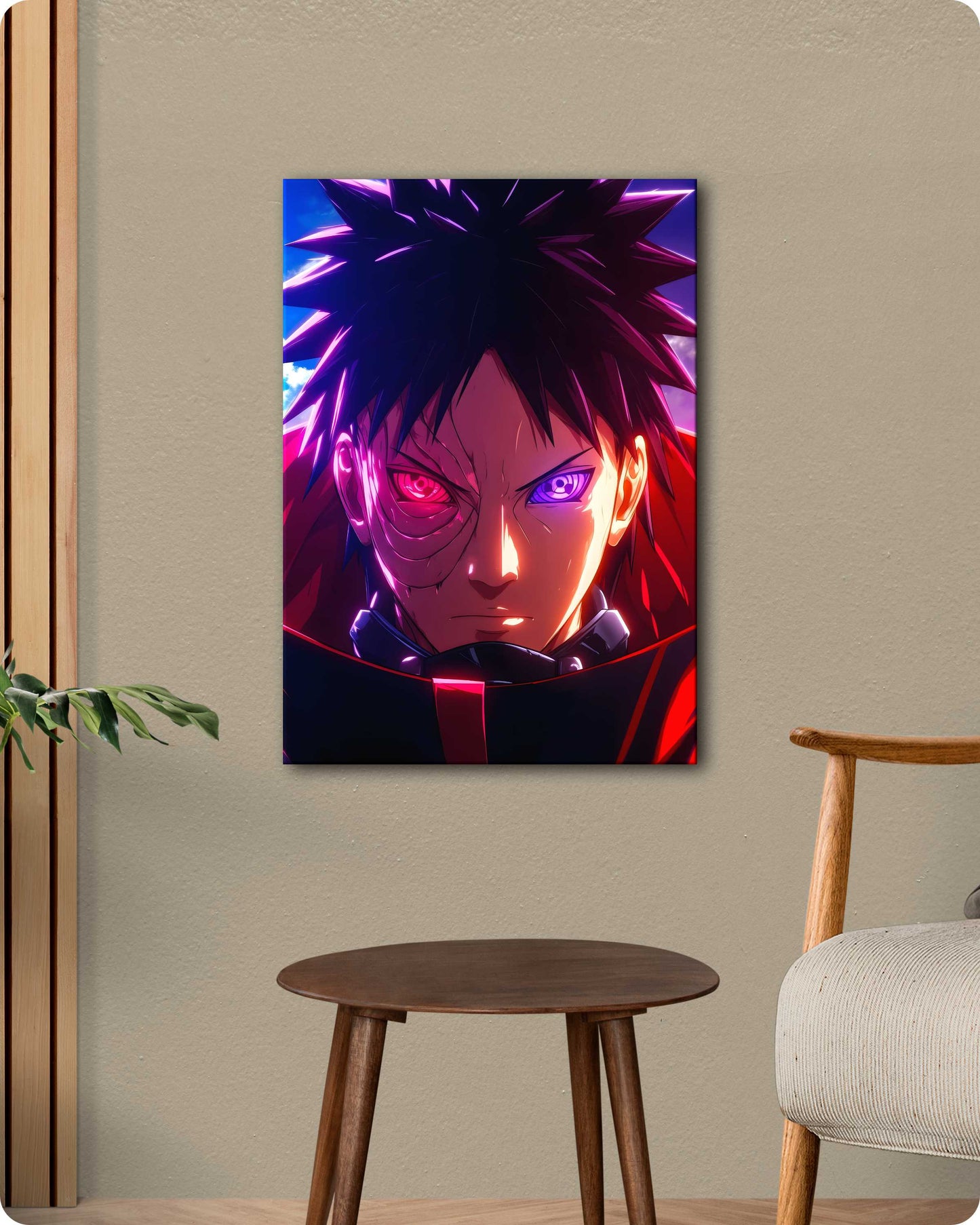 Obito Uchiha Metal Poster – Naruto Anime