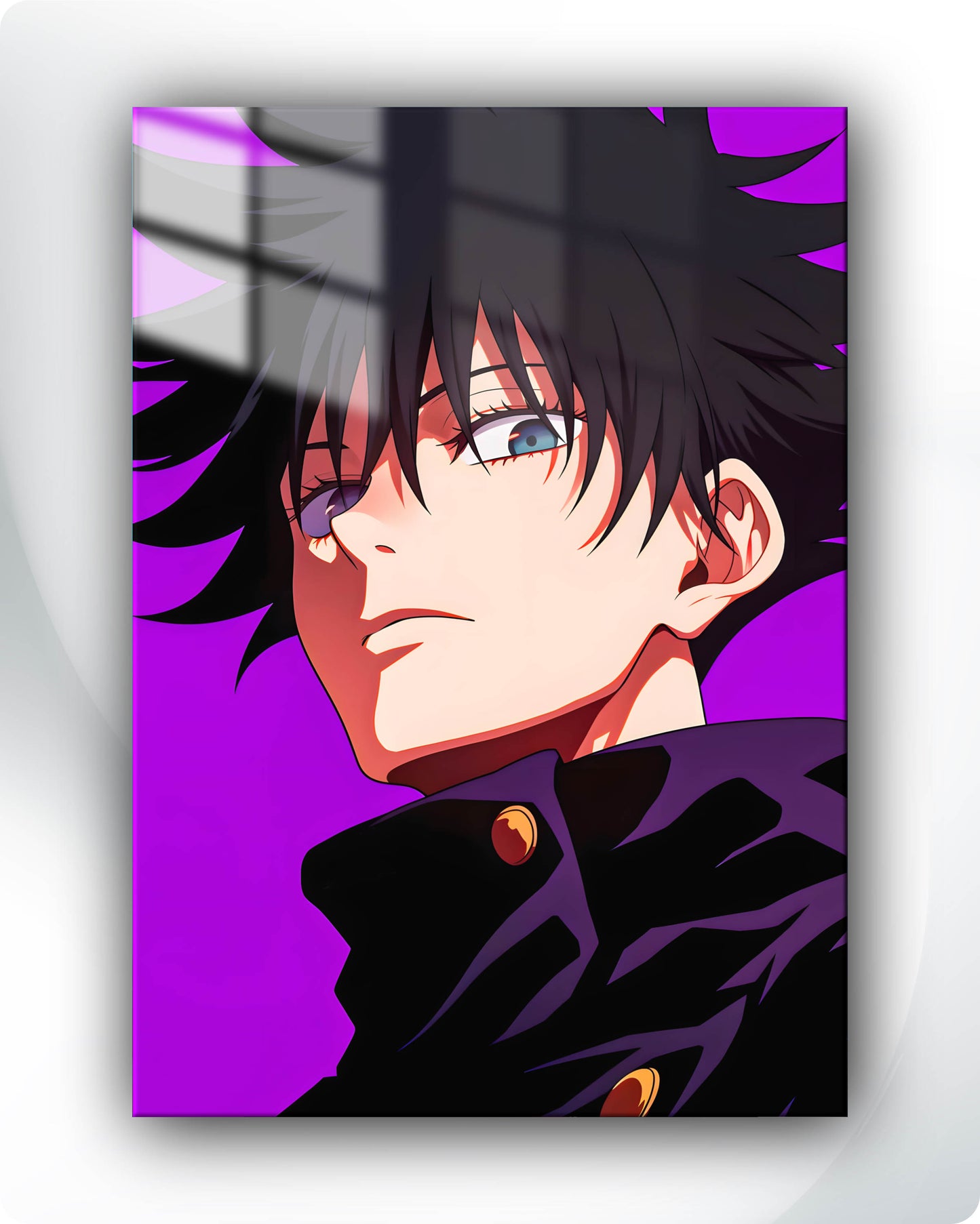 Jujutsu Kaisen Megumi Fushiguro Metal Poster