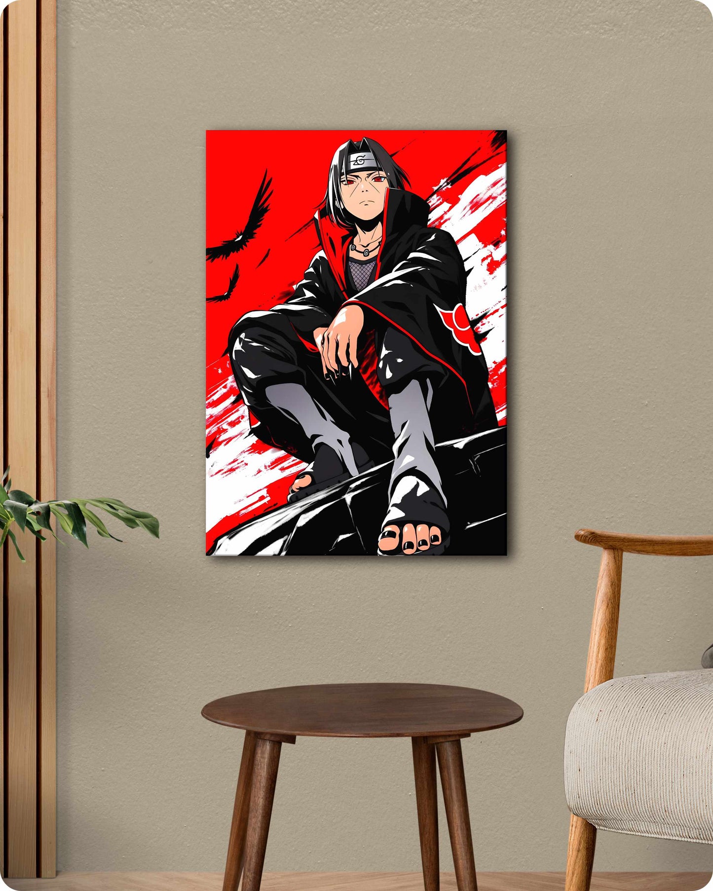 Itachi Uchiha Metal Poster - Naruto Anime