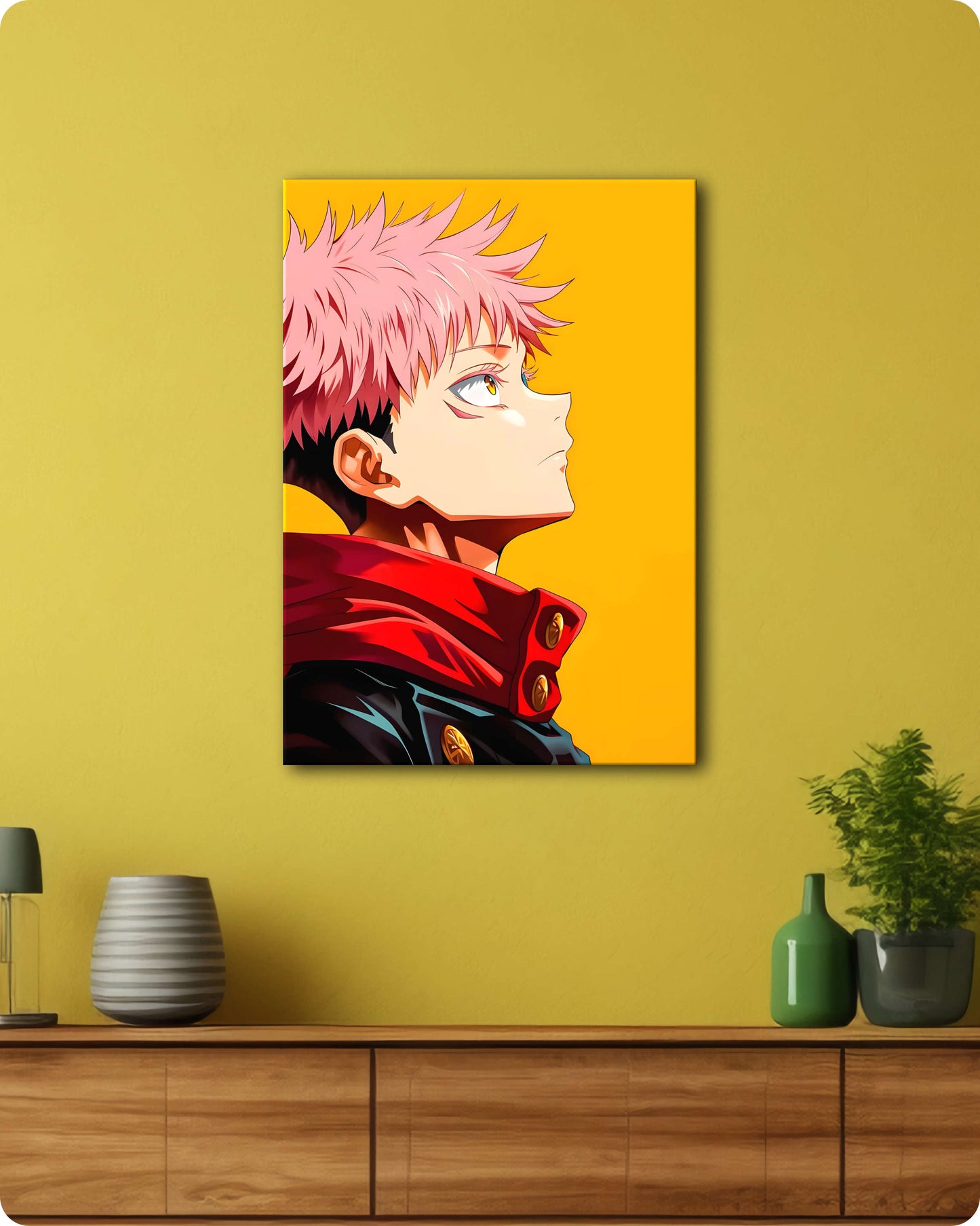 Jujutsu Kaisen Itadori Metal Poster