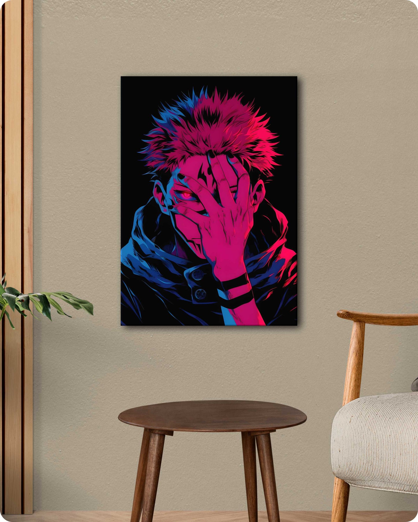 Jujutsu Kaisen Sukuna Metal Poster