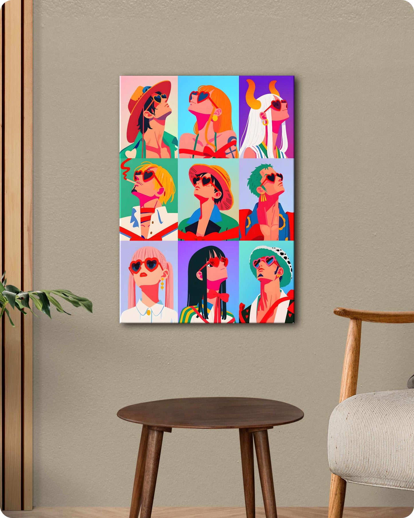 One Piece Epic Character Metal Poster
