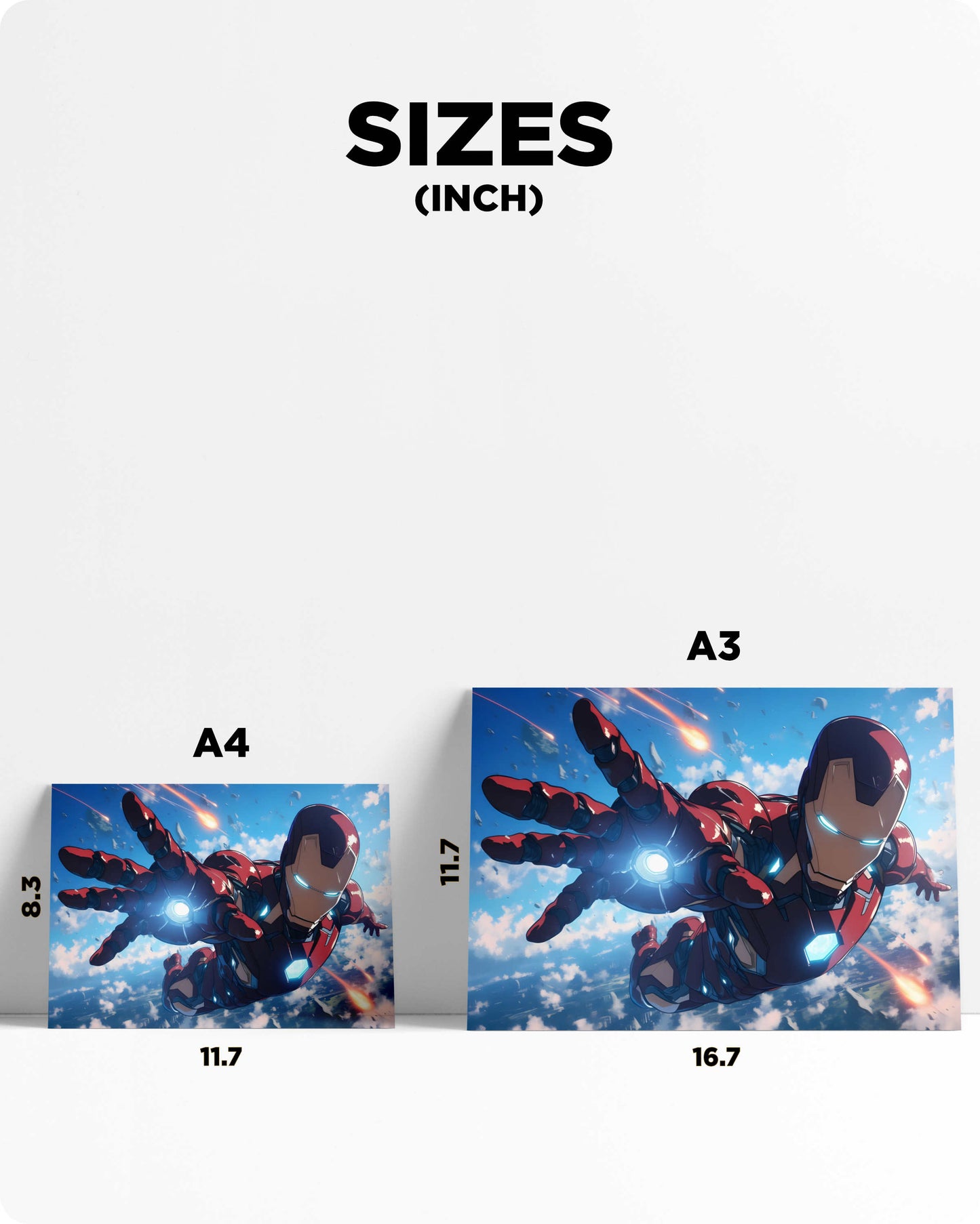 Iron Man Metal Poster – Marvel Superhero