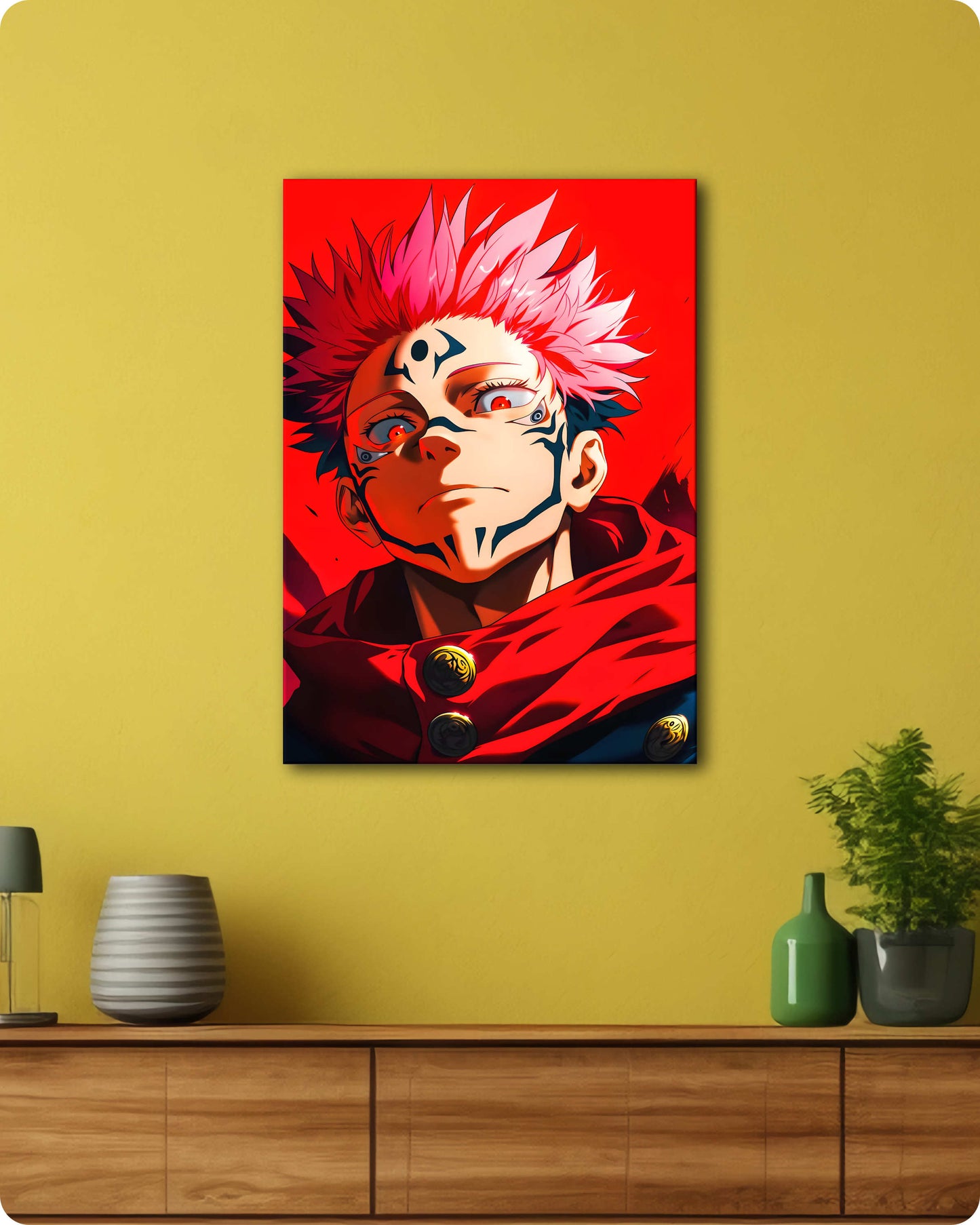 Jujutsu Kaisen Metal Poster – Sukuna Awakening