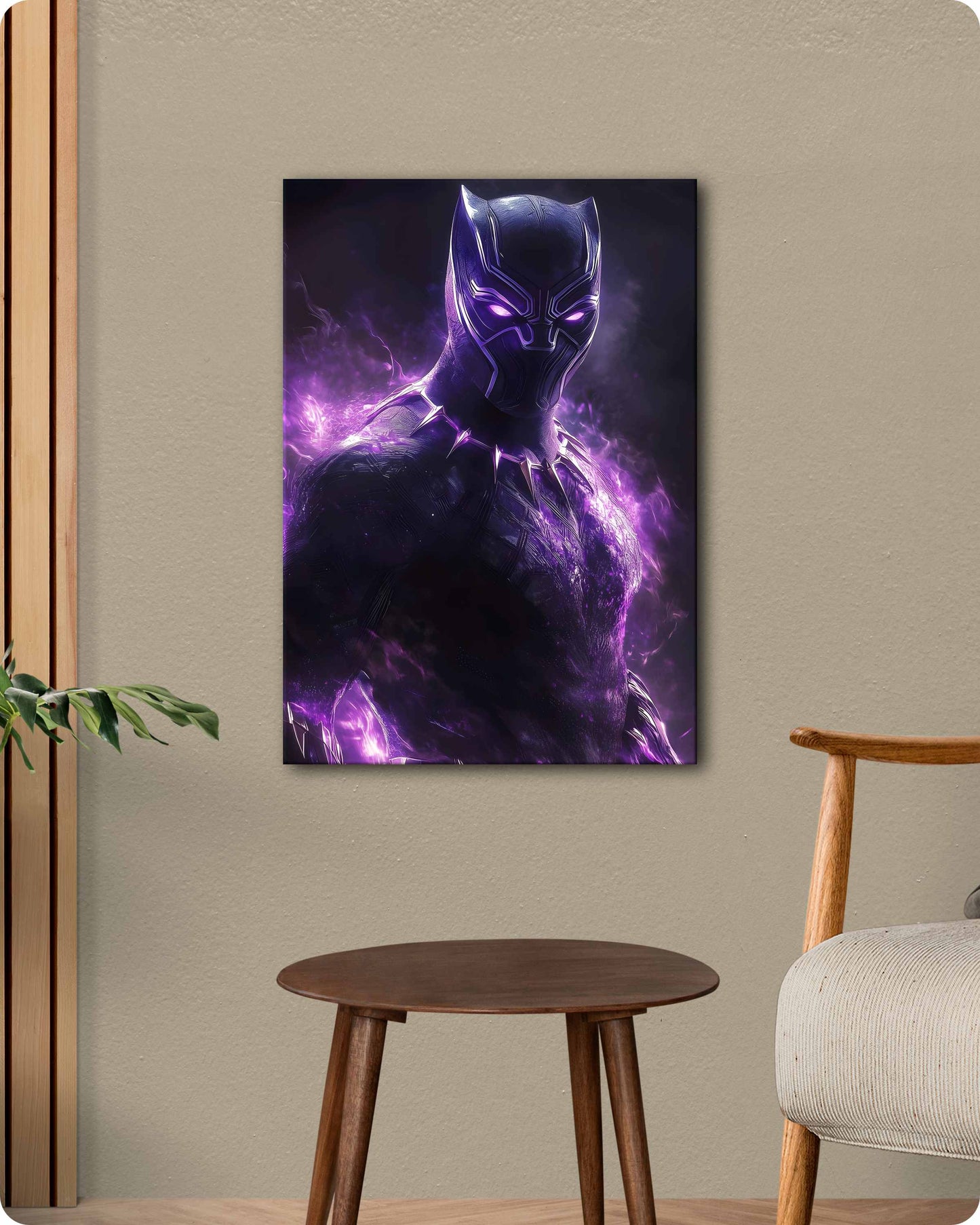 Black Panther Metal Poster – Marvel Superhero