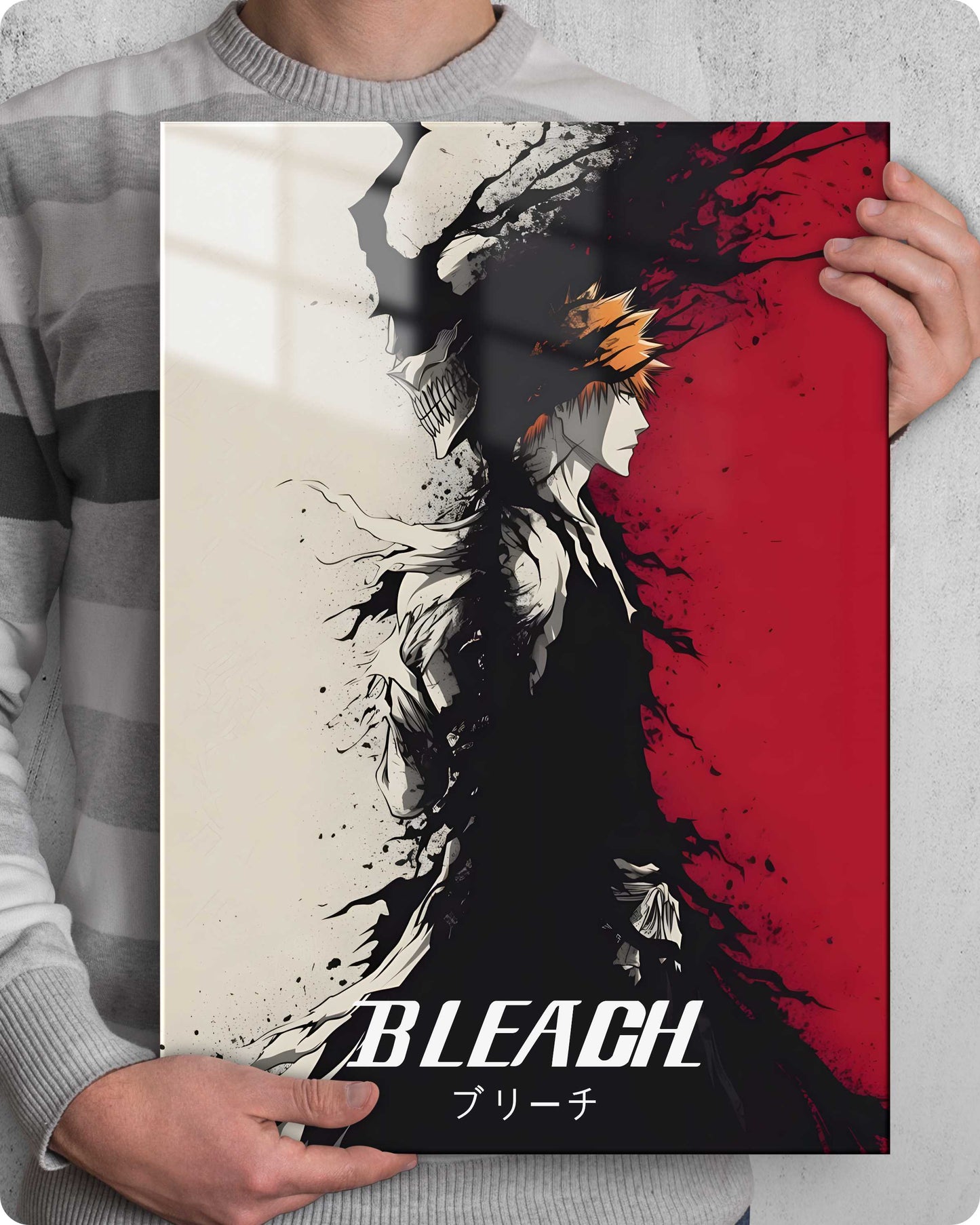 Bleach Ichigo Kurosaki Metal Poster – Bankai
