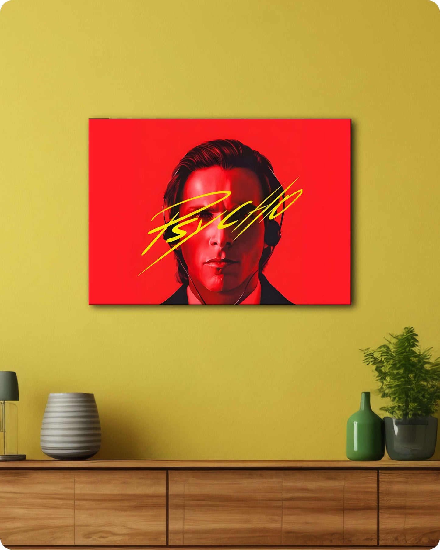 American Psycho Metal Poster – Patrick Bateman