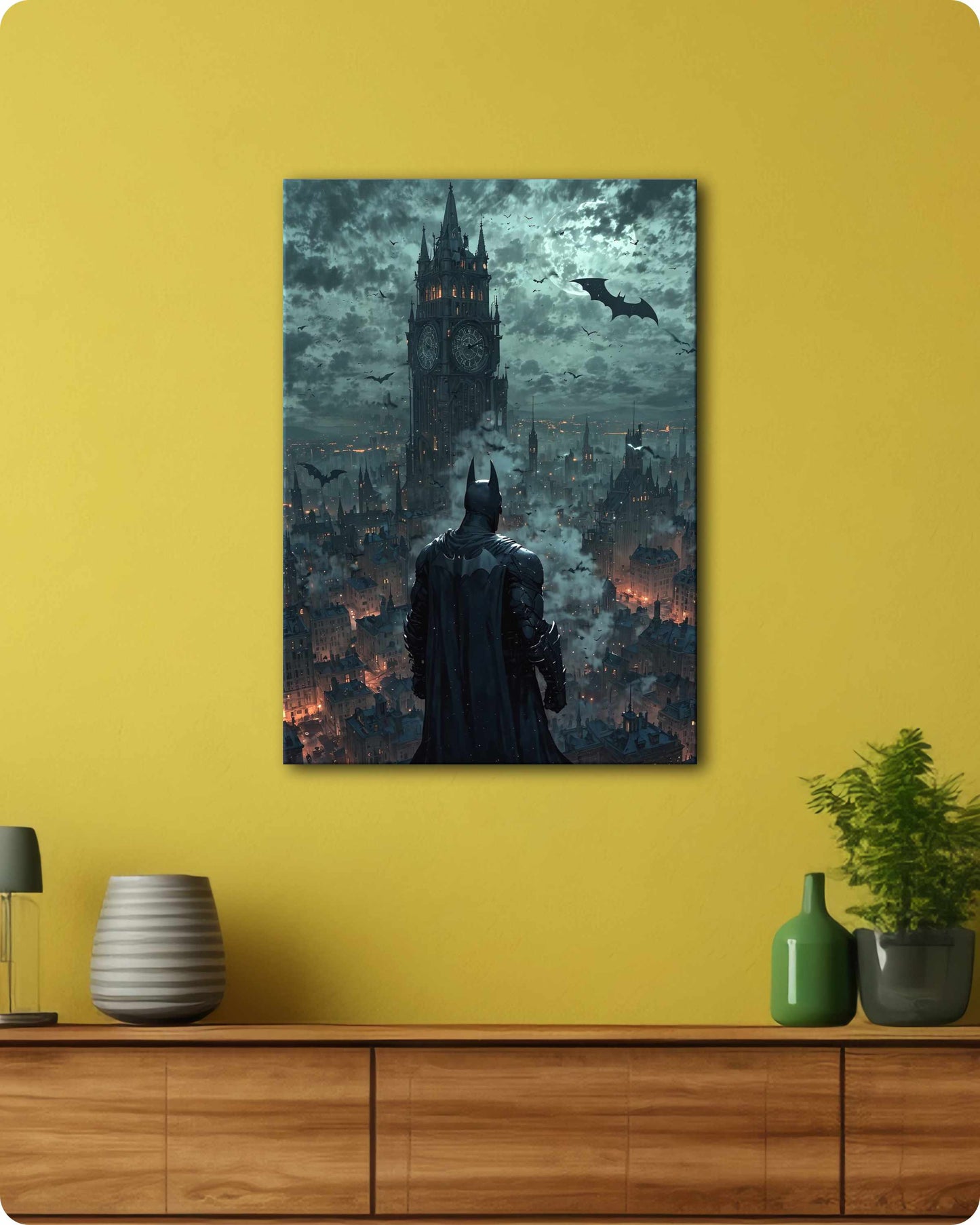 Batman Metal Poster – Gotham City Protector DC Superhero