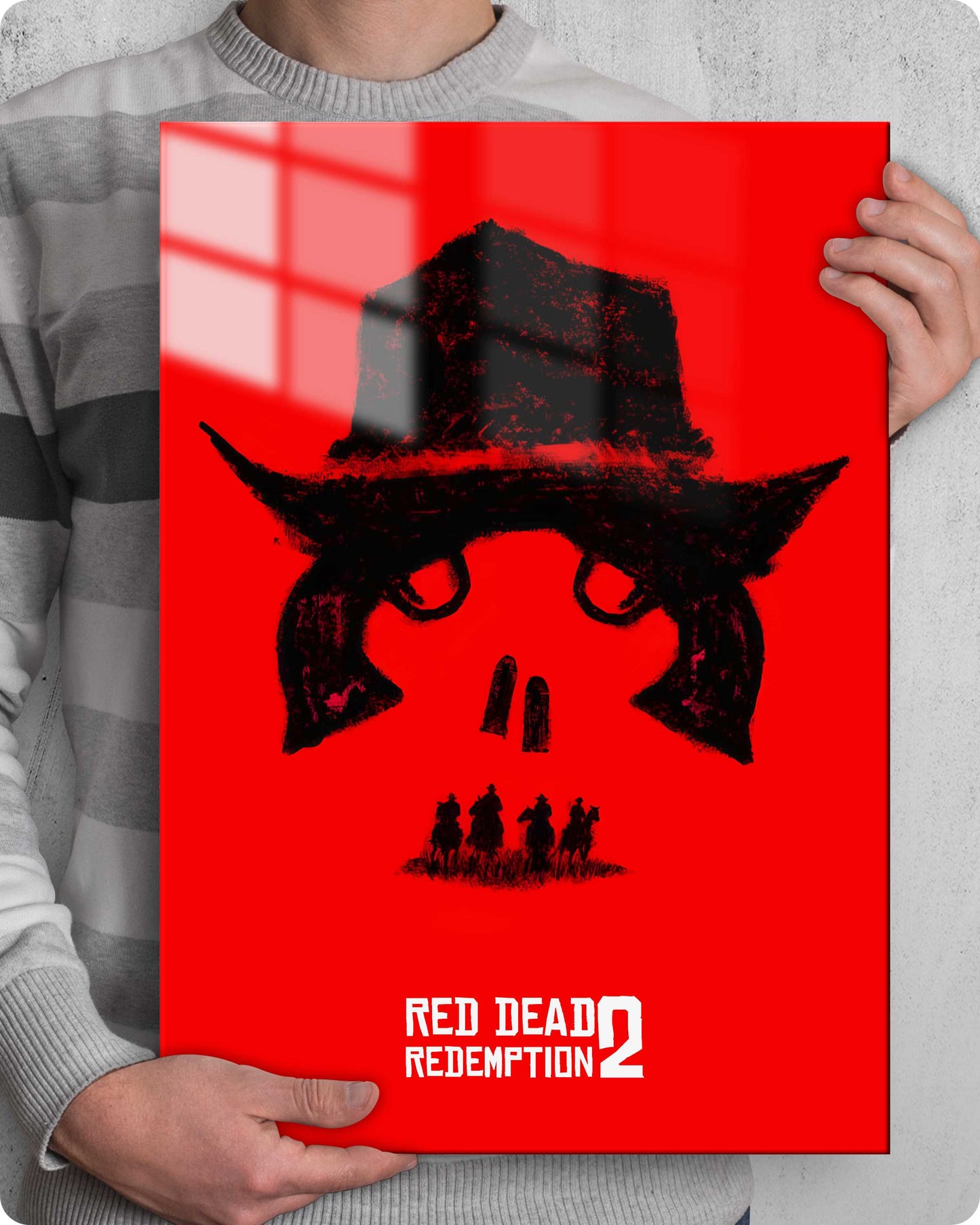 Red Dead Redemption 2 Game Metal Poster