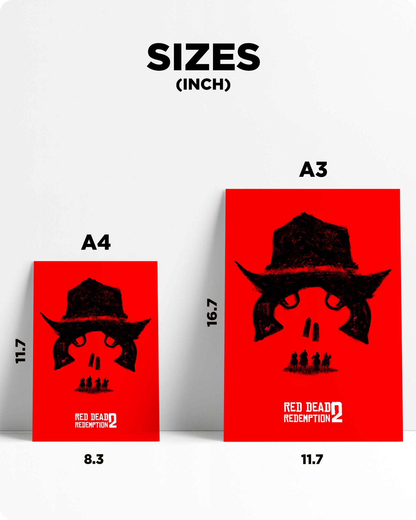 Red Dead Redemption 2 Game Metal Poster