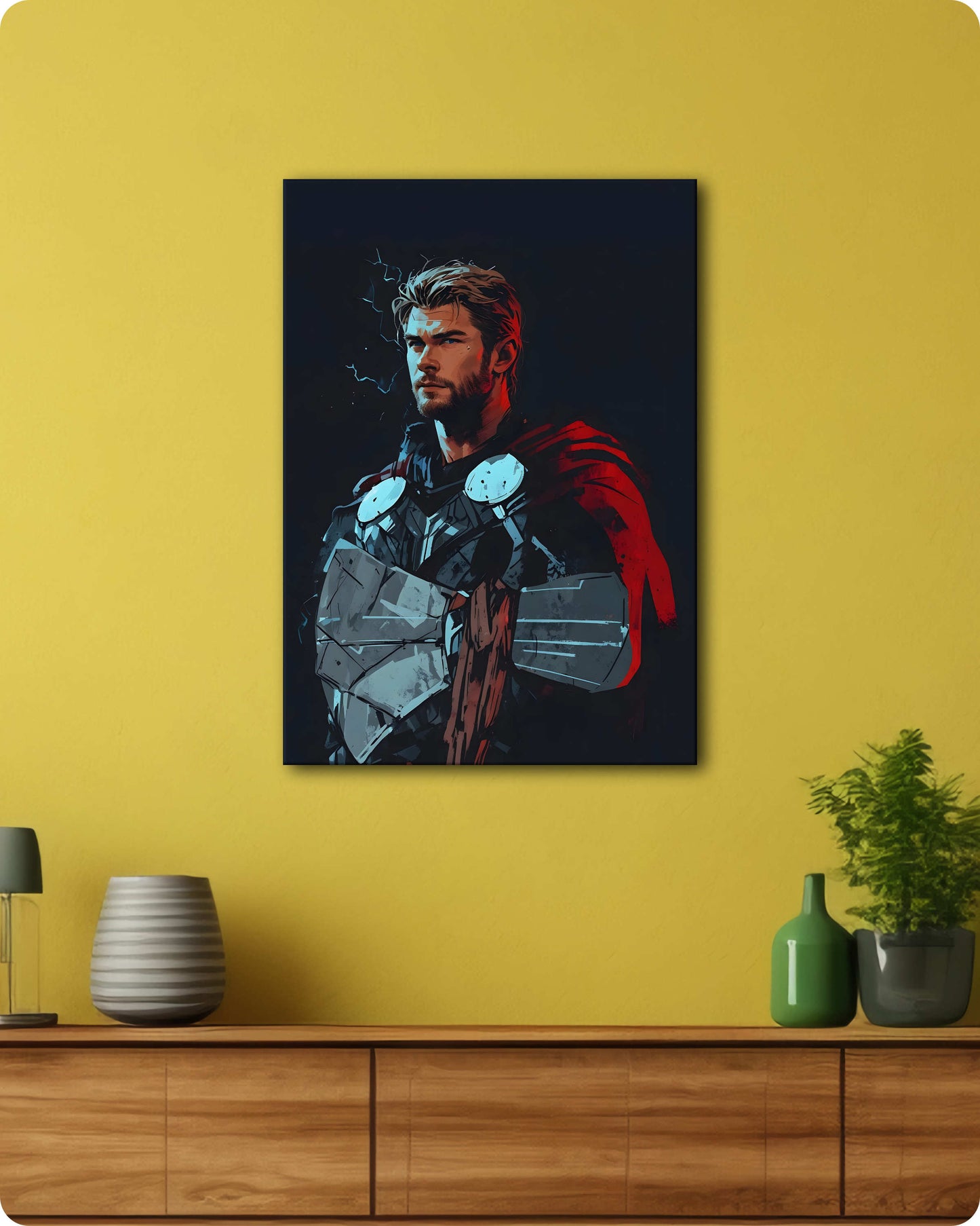 Thor Stormbreaker Metal Poster – Marvel Superhero