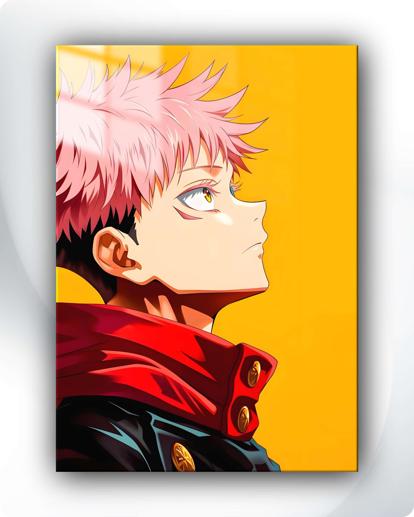 Jujutsu Kaisen Itadori Metal Poster