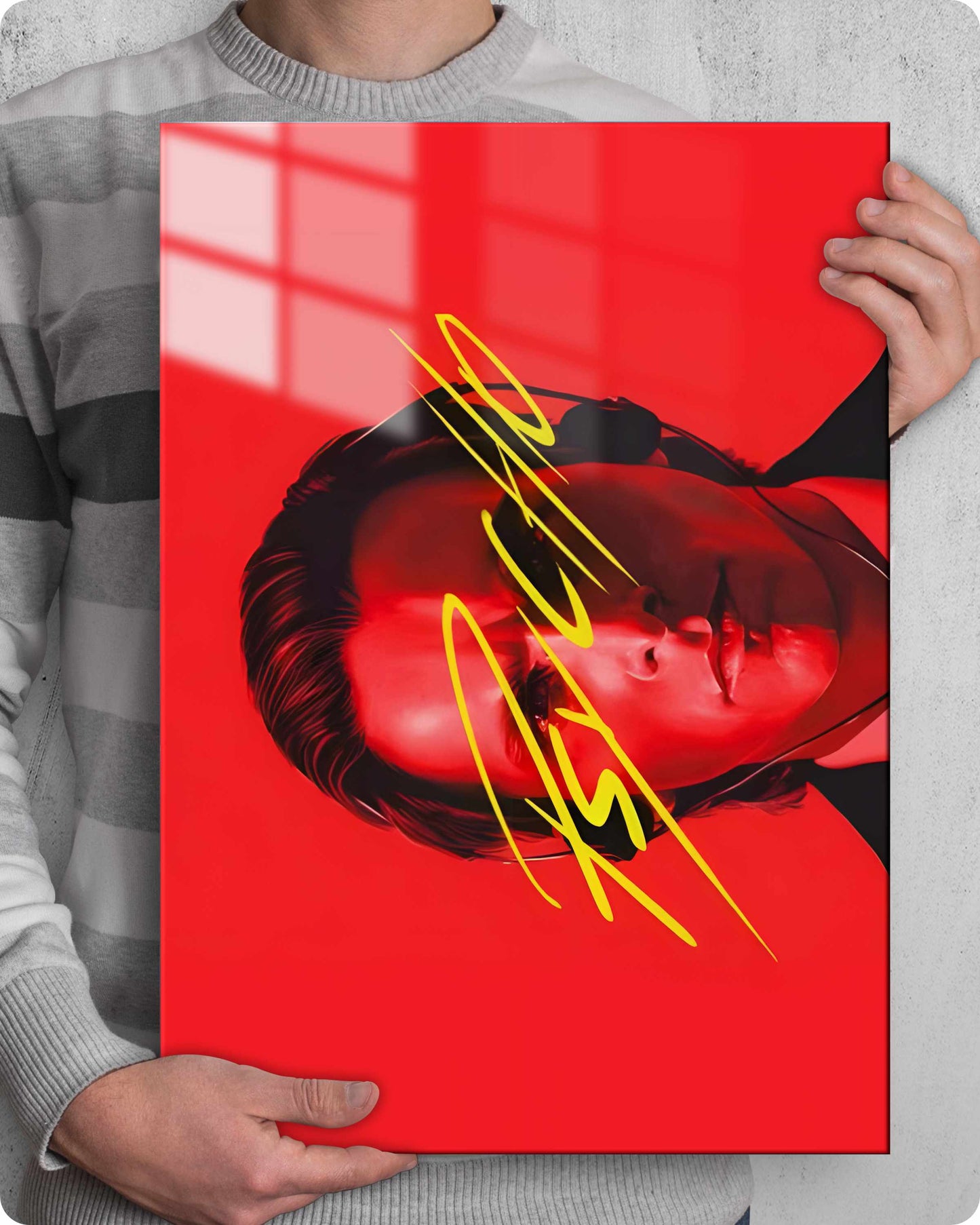 American Psycho Metal Poster – Patrick Bateman