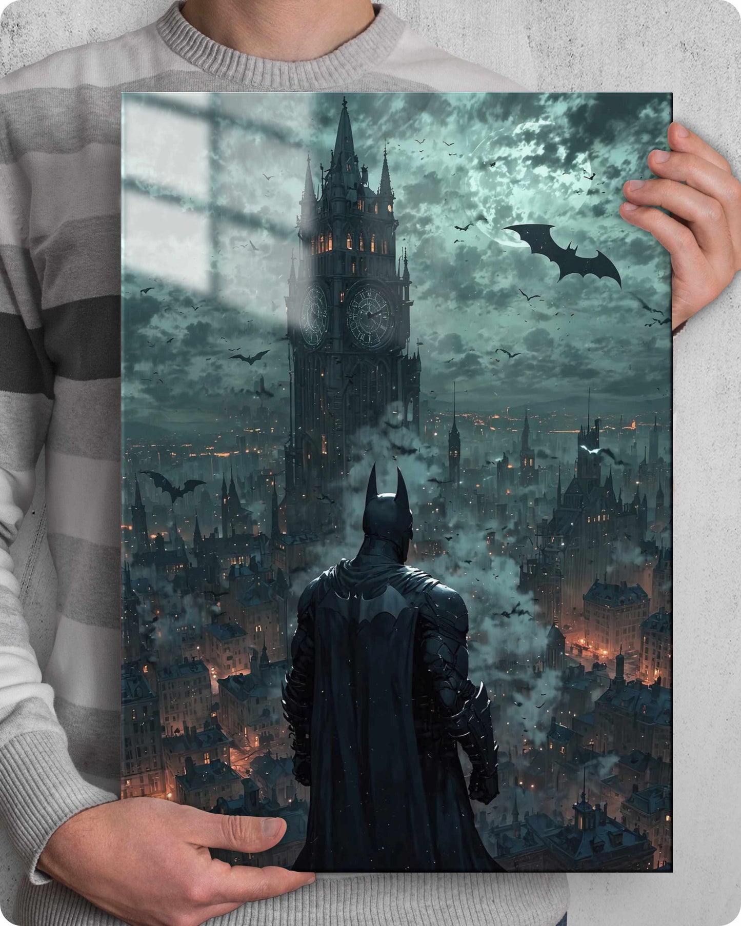 Batman Metal Poster – Gotham City Protector DC Superhero