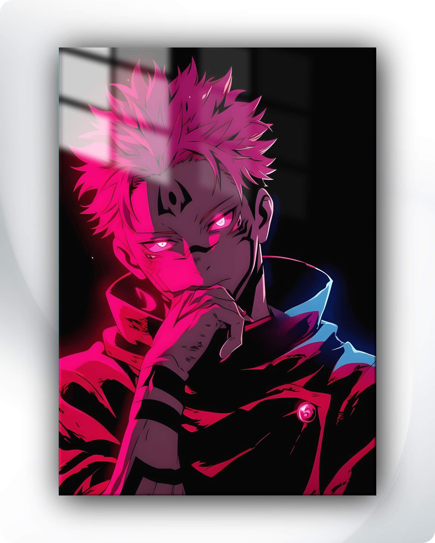 Jujutsu Kaisen Sukuna Metal Poster - King of Curse