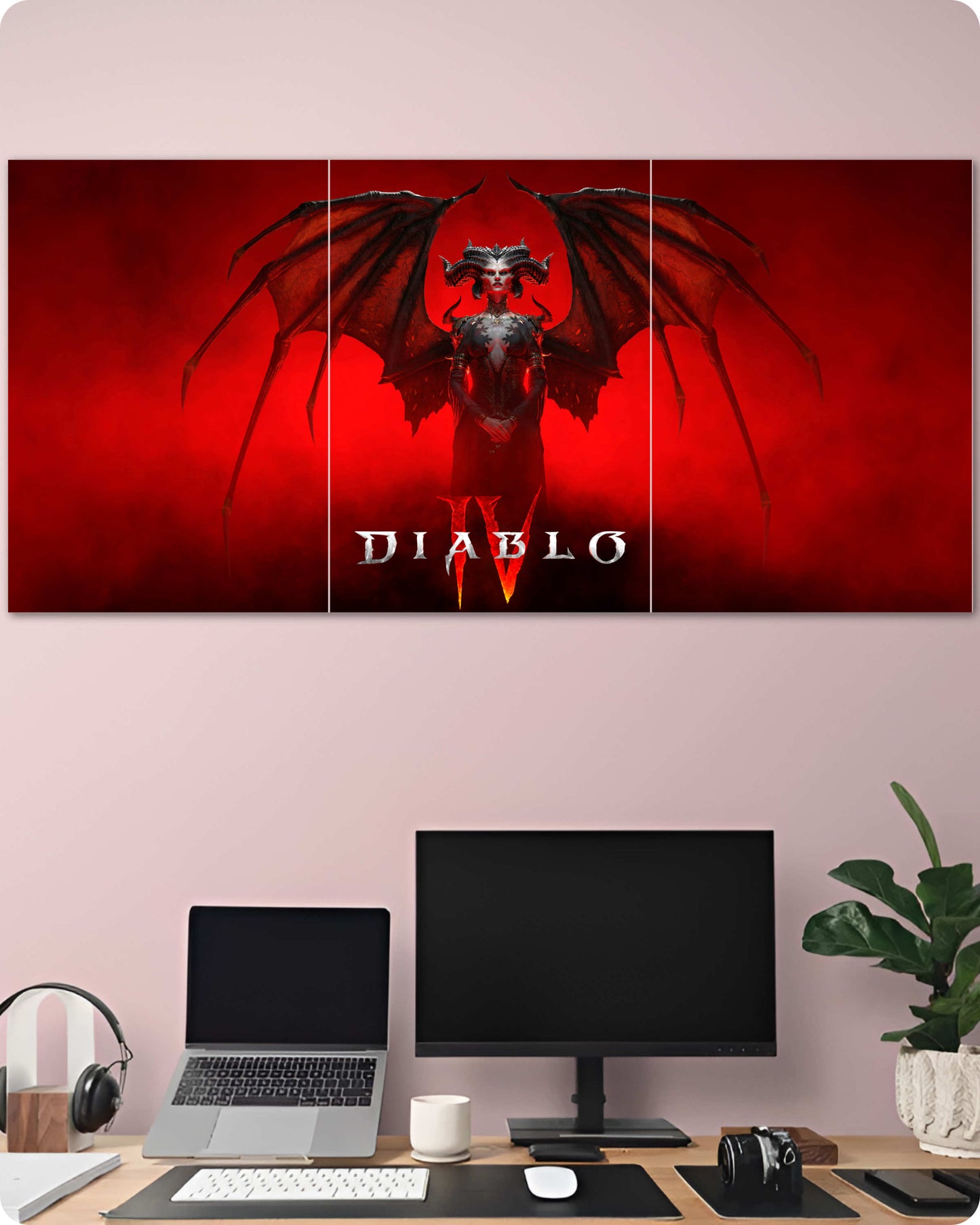 Diablo IV Game Poster - 3-Piece Split Set | 1x3