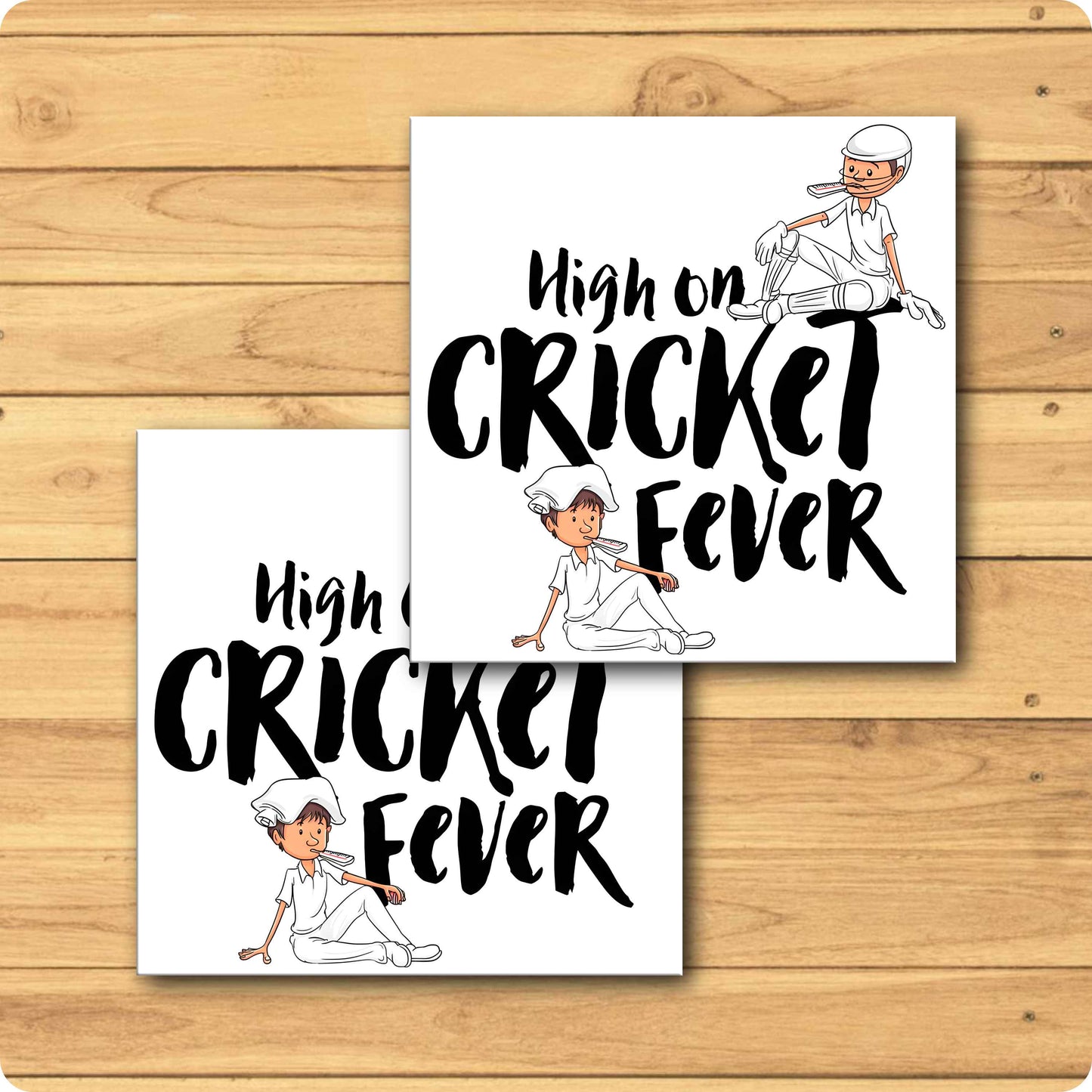 High on Cricket Fever Coaster – Cricket Passion