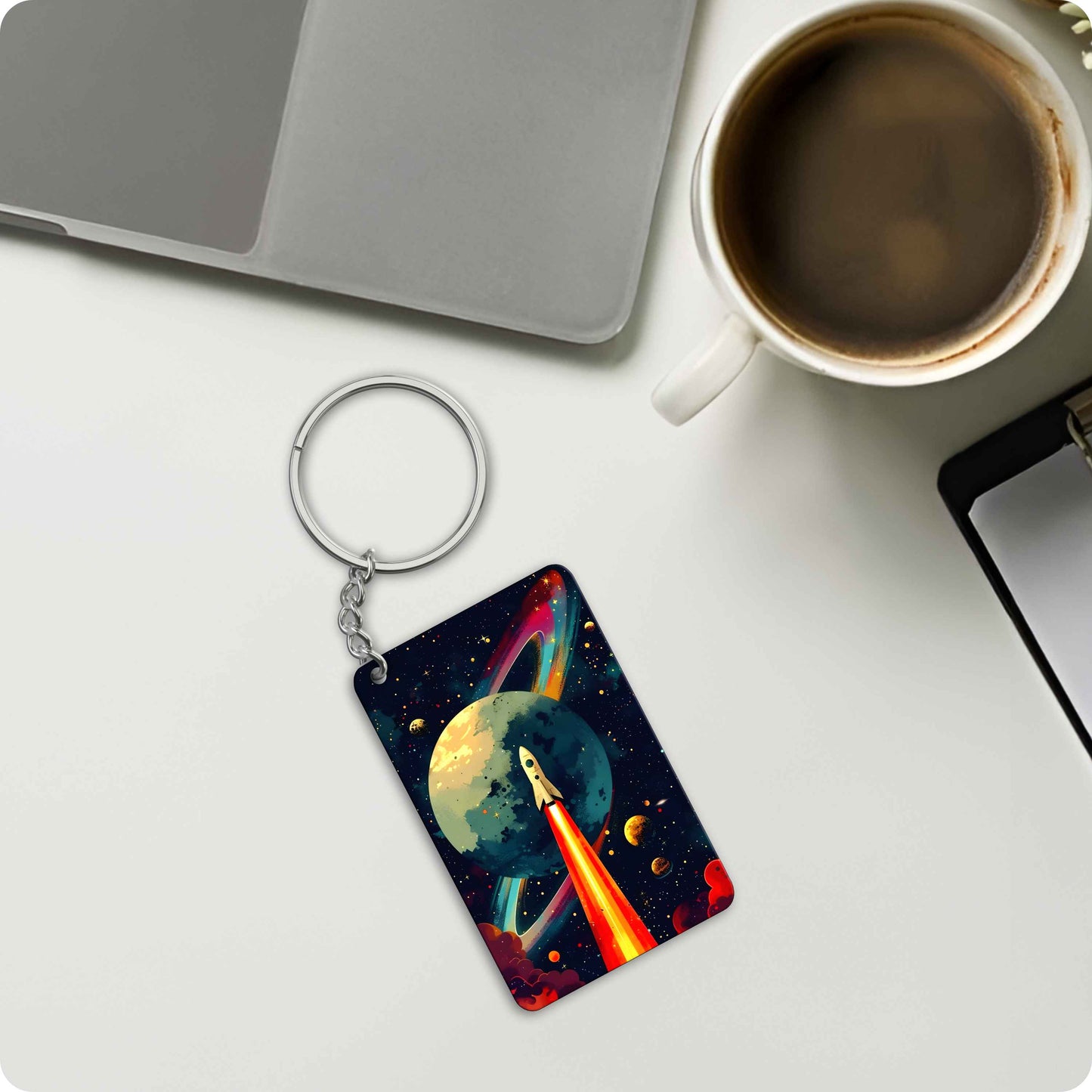 Spacecraft Keychain