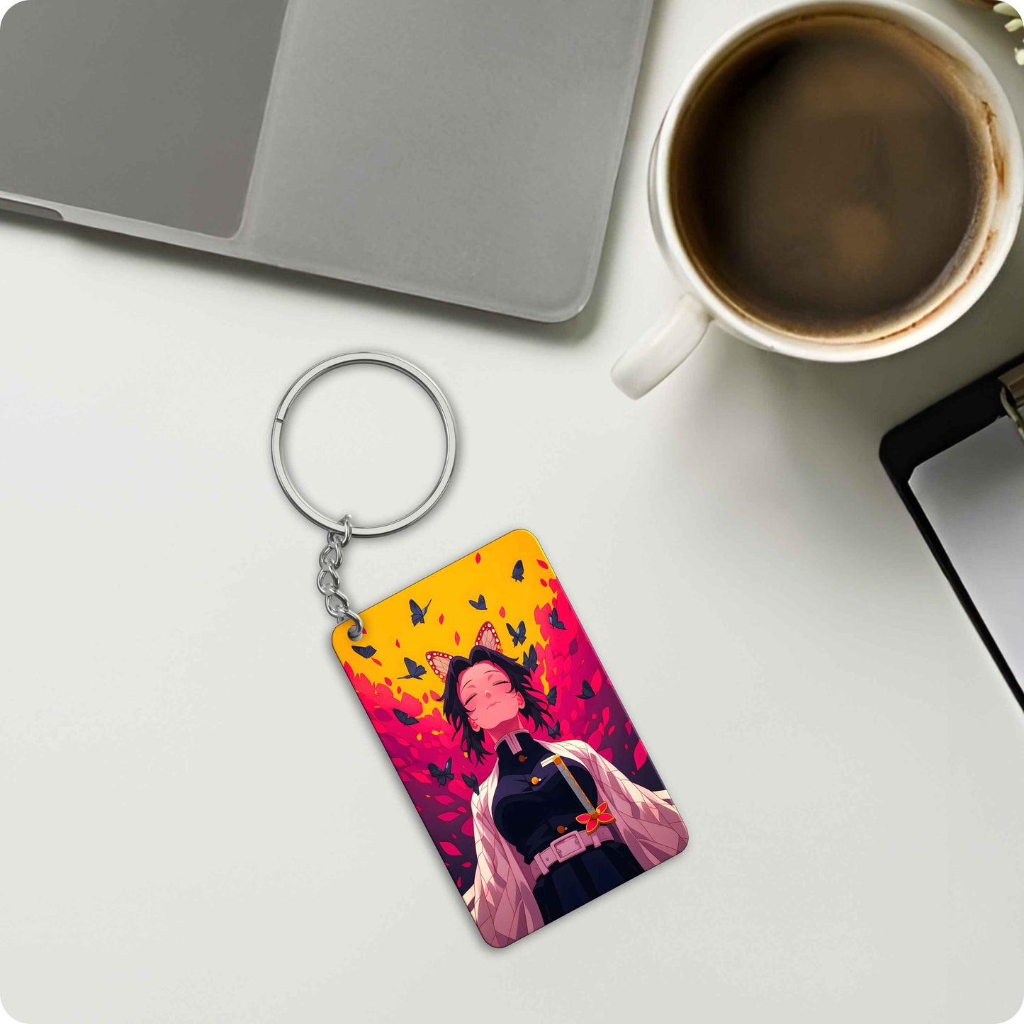 Demon Slayer Shinobu Anime Keychain – Butterfly Effect