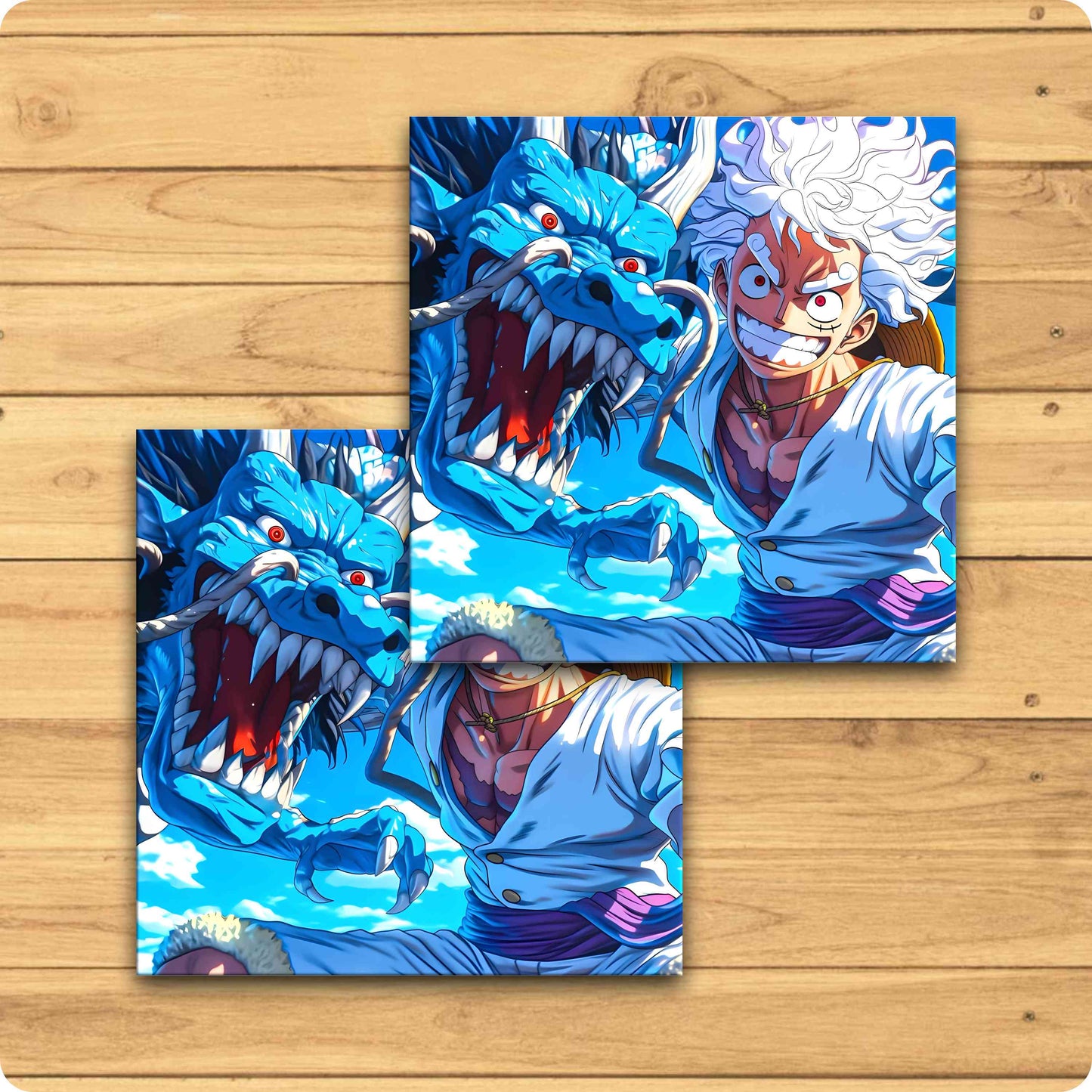 One Piece Gear 5 Luffy vs. Kaido Coaster