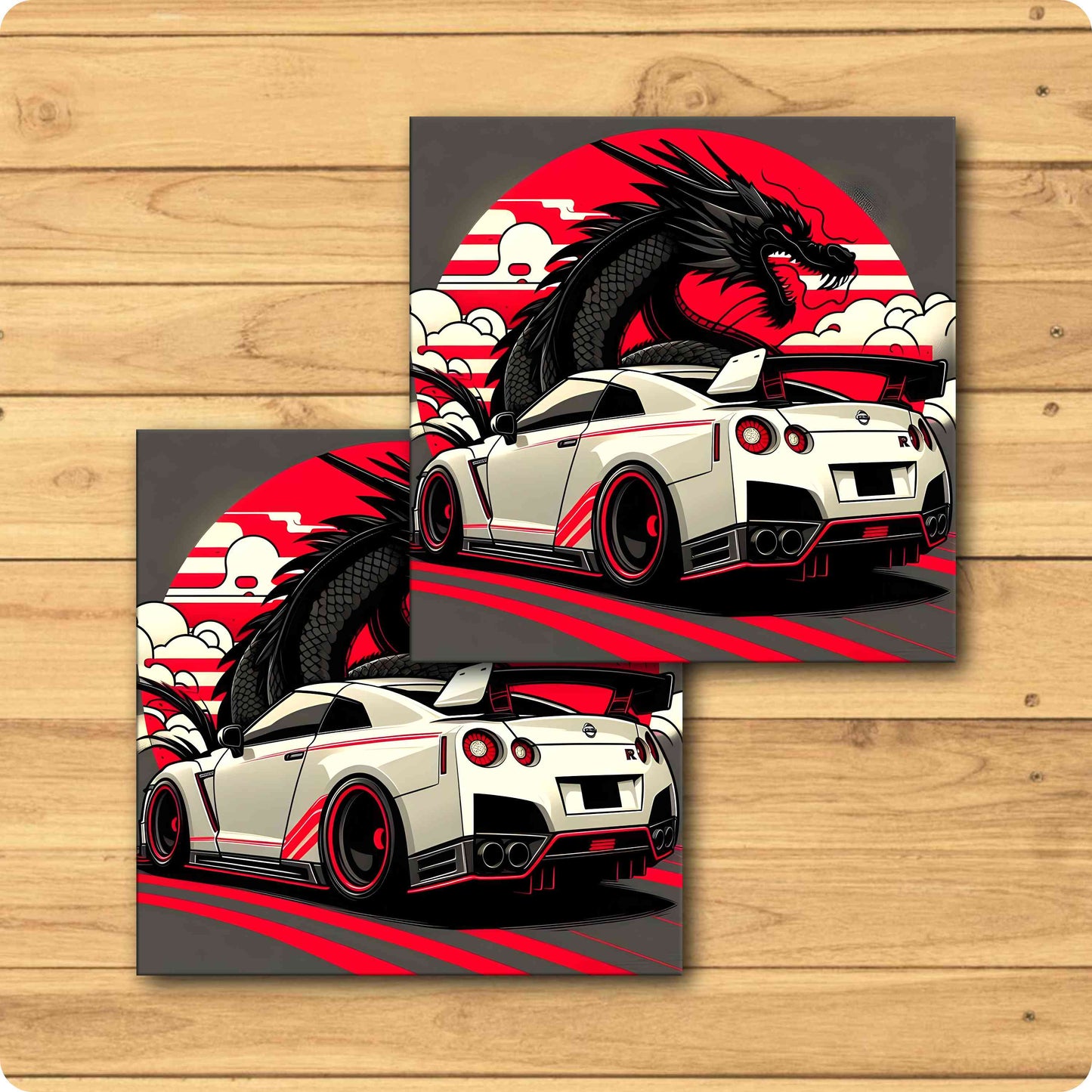 GTR Car Coaster – Dragon’s Speed & Fury