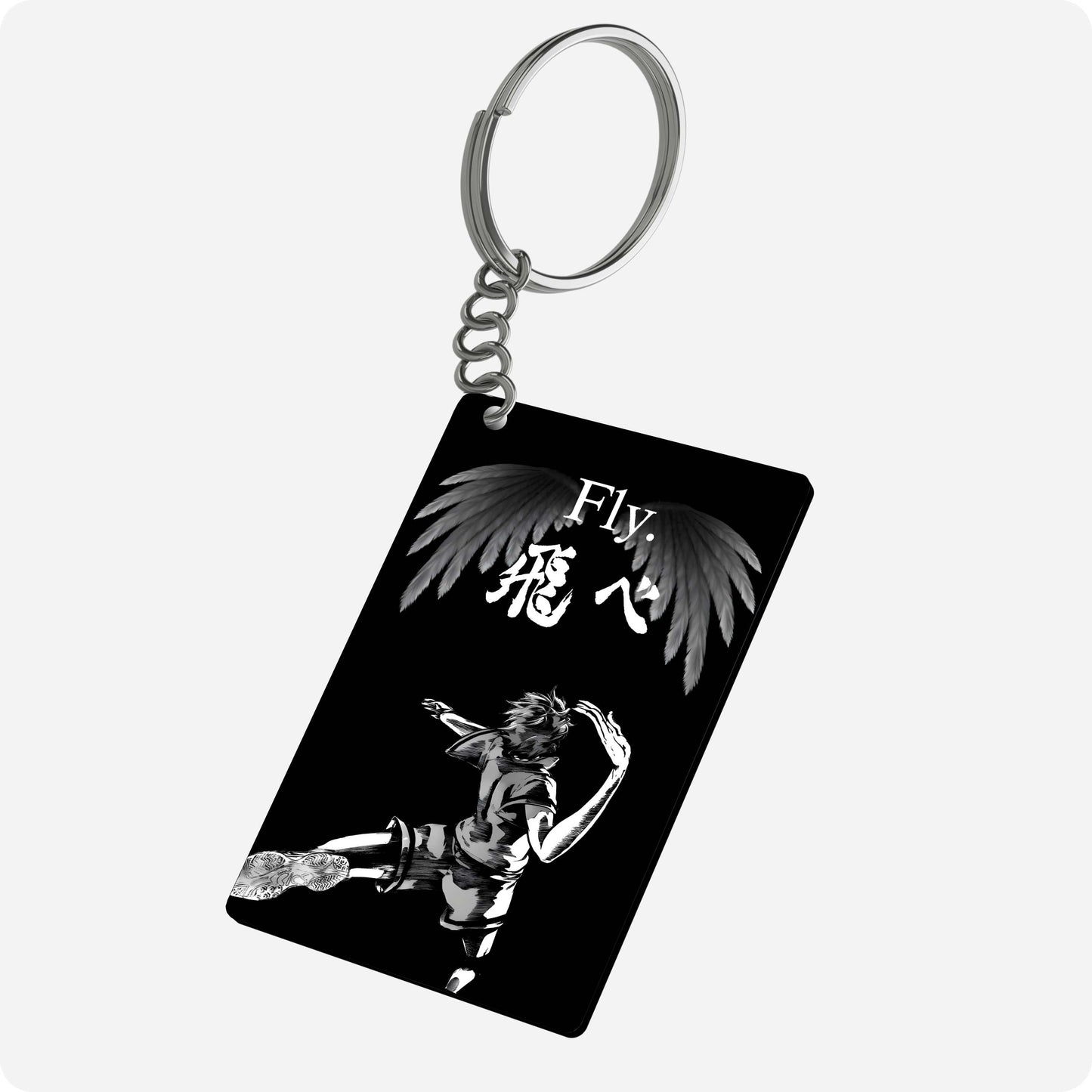 Haikyuu!! Karasuno "Fly" Anime Keychain – Hinata Shoyo Edition