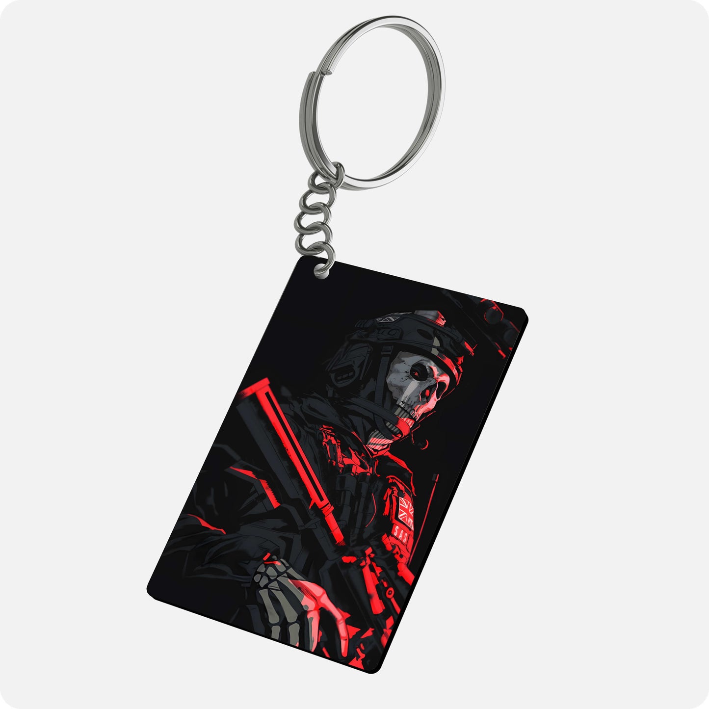 Ghost Game Keychain – Call of Duty Masked Legend